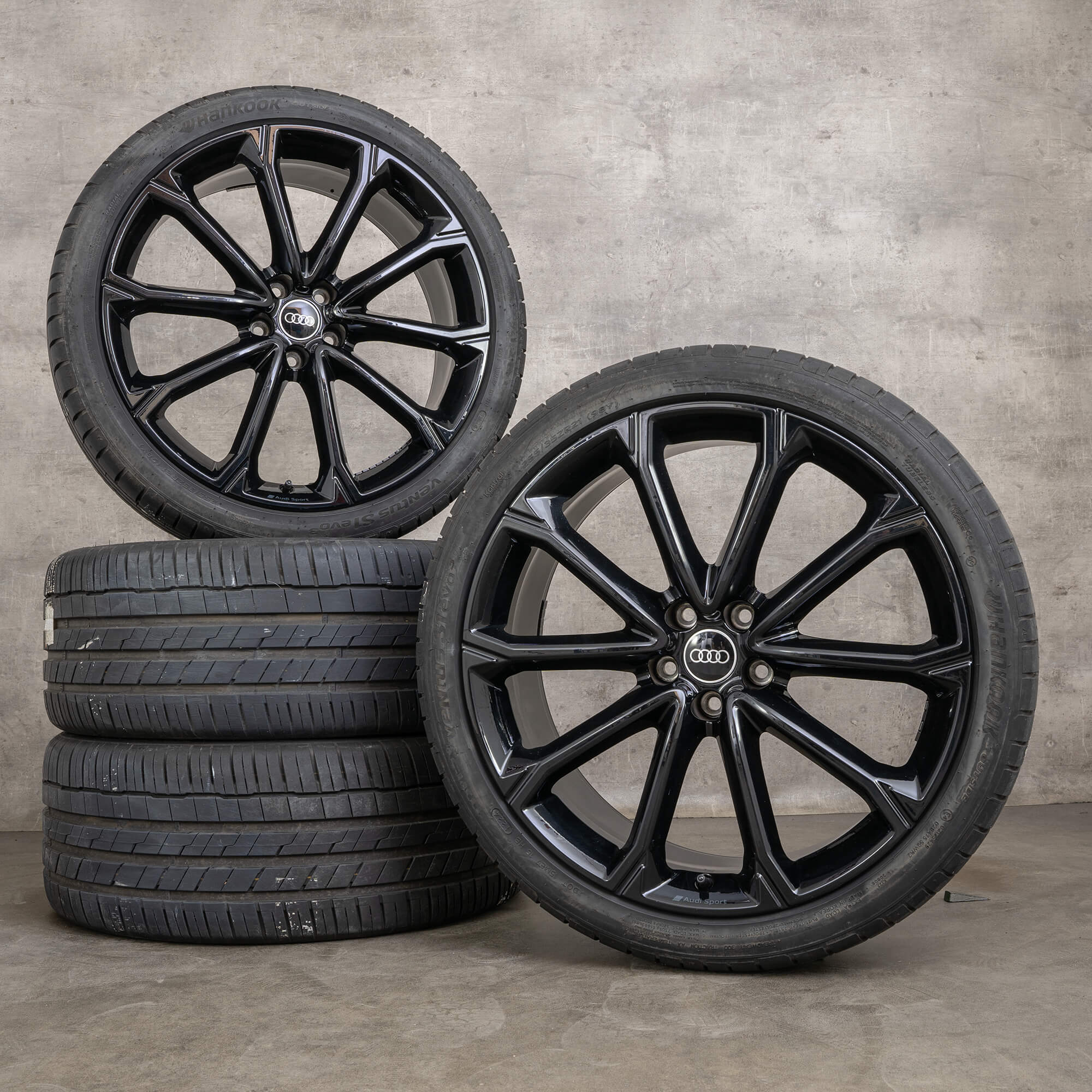 Jantes Audi RSQ3 jantes de verão F3 21 polegadas 83A601025AG Pneus Polygon preto