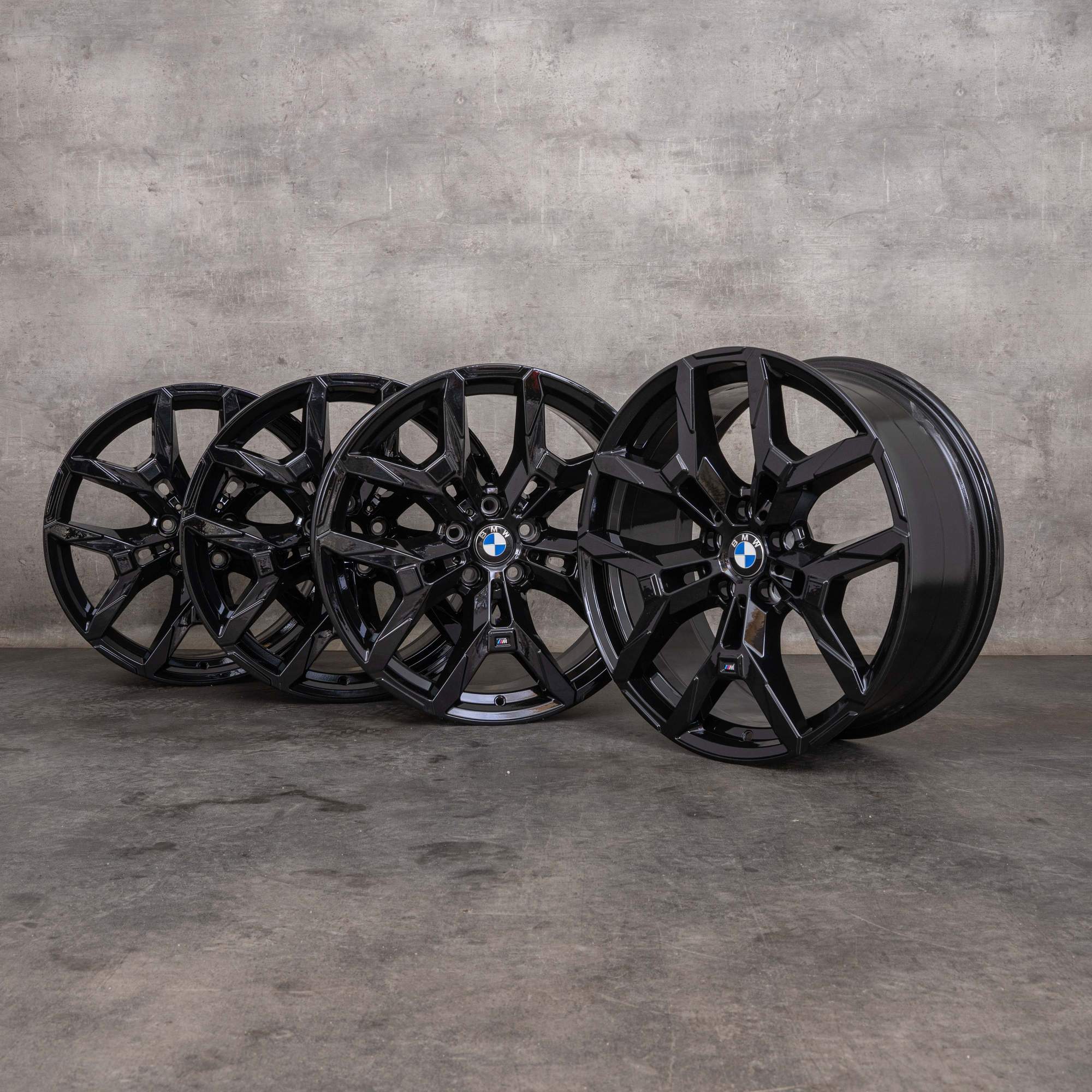 Originele BMW 2 serie 3 4 velgen 19 inch G20 G21 G22 G23 G42 Styling 995 M 5A64B57 5A64B58 zwart glanzend