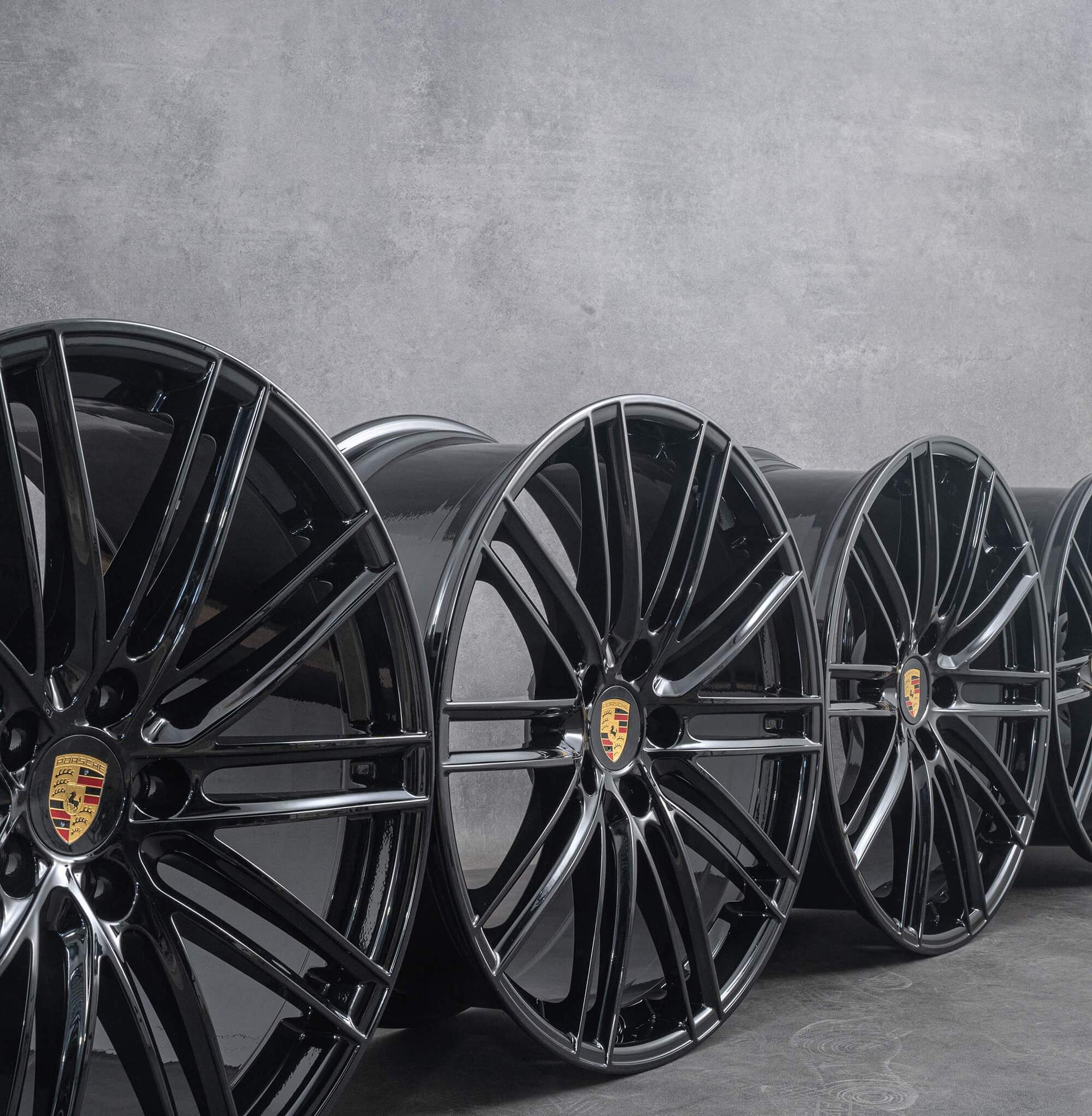 OEM Porsche Cayenne rims 22 inch Turbo IV 9YA 9Y0601025BR 9Y0601025BS