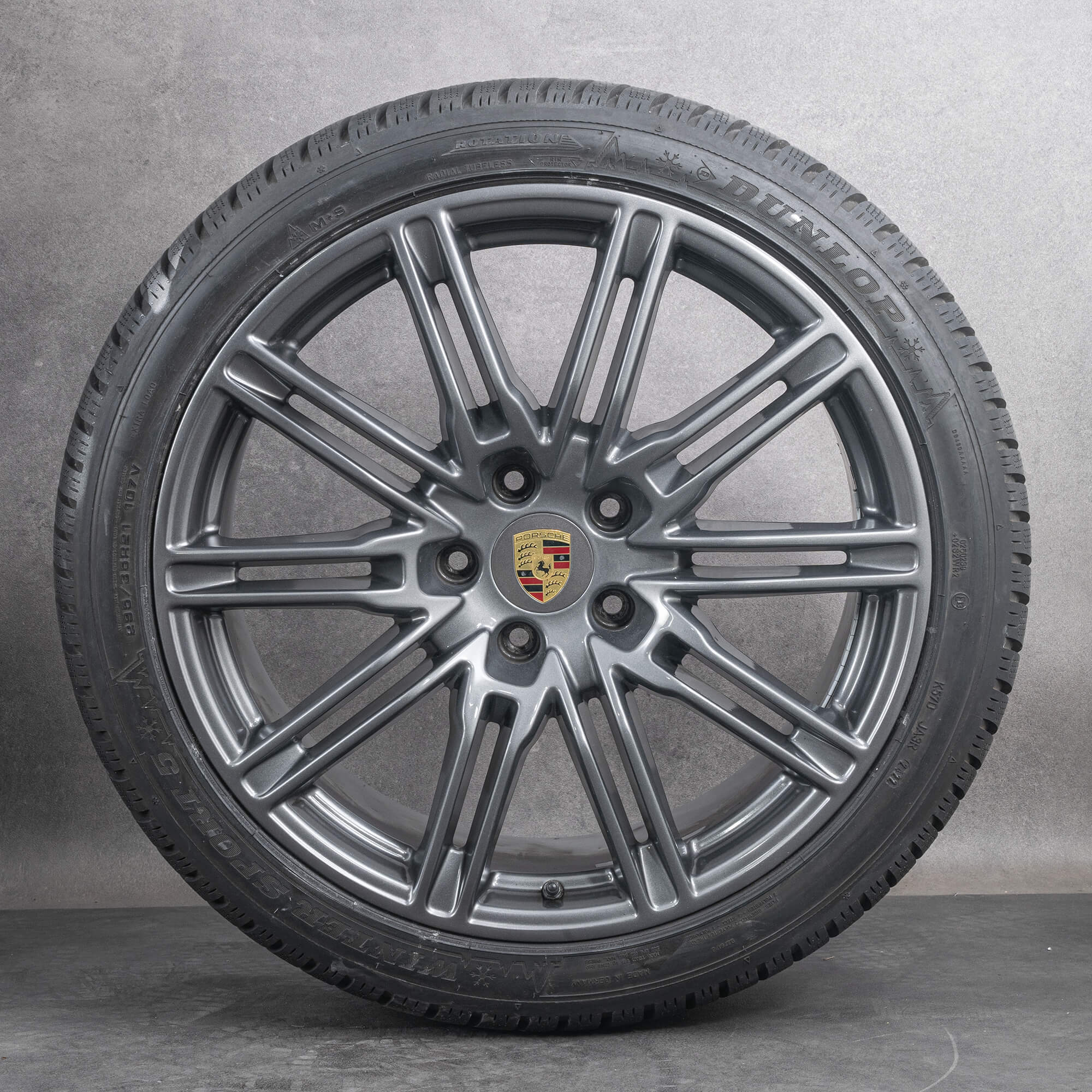 Originele Porsche 21 inch Cayenne winterwielen 958 92A velgen sport winterbanden