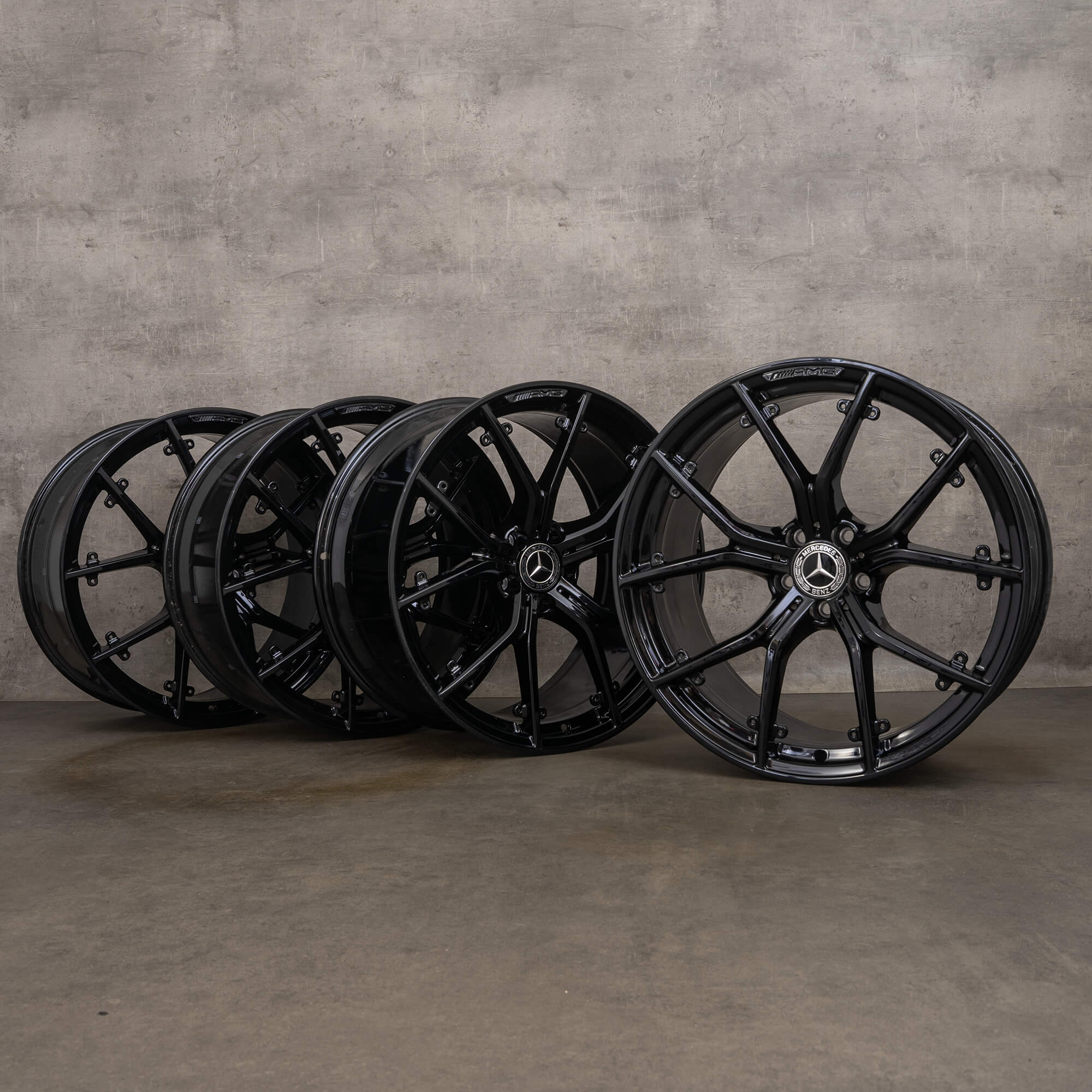 Original AMG Mercedes GT C192 43 21 pulgadas llantas A1924010000 A1924011100 NUEVO