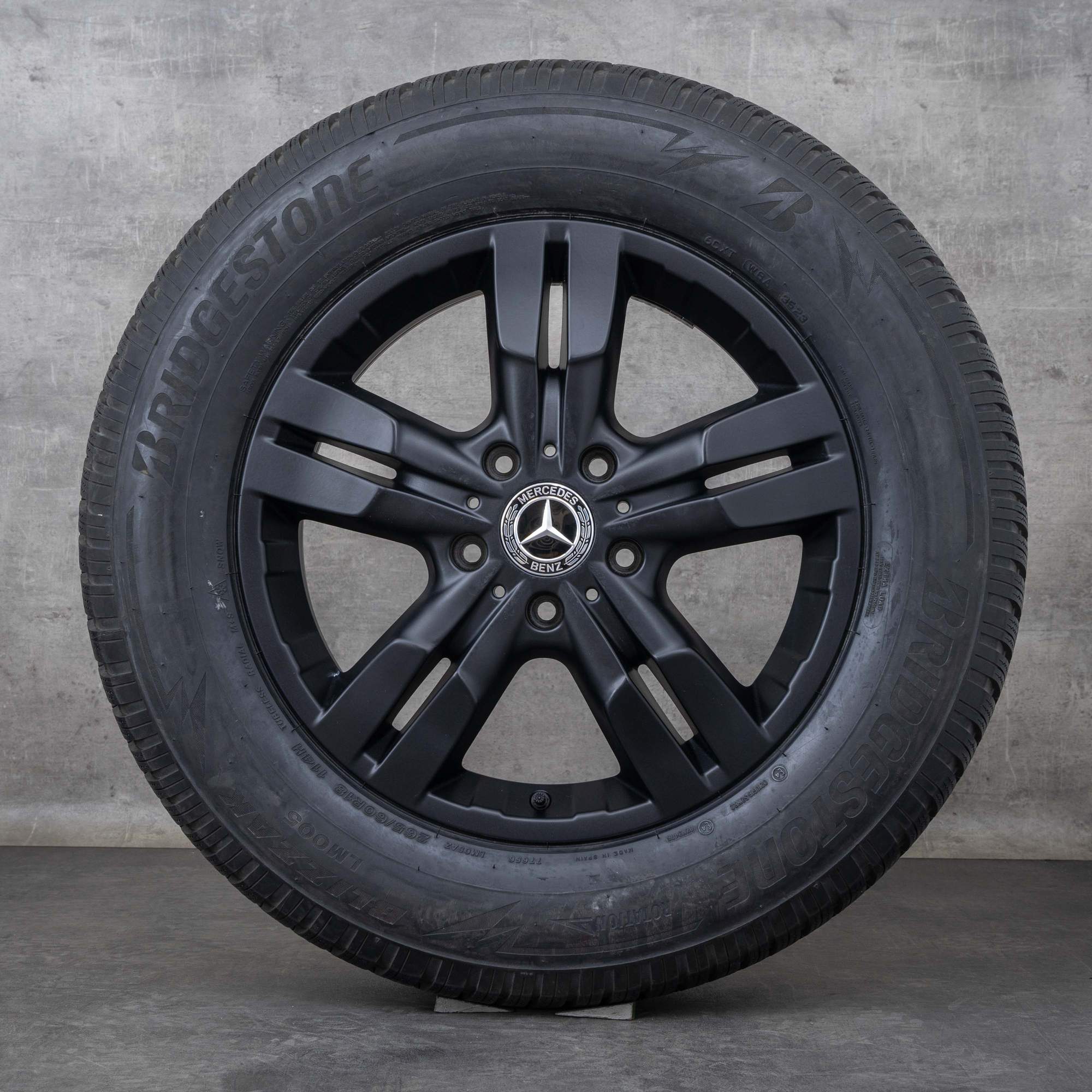 Originales Mercedes Benz Clase G ruedas de invierno 18 pulgadas llantas W463 A4634012202 negro mate
