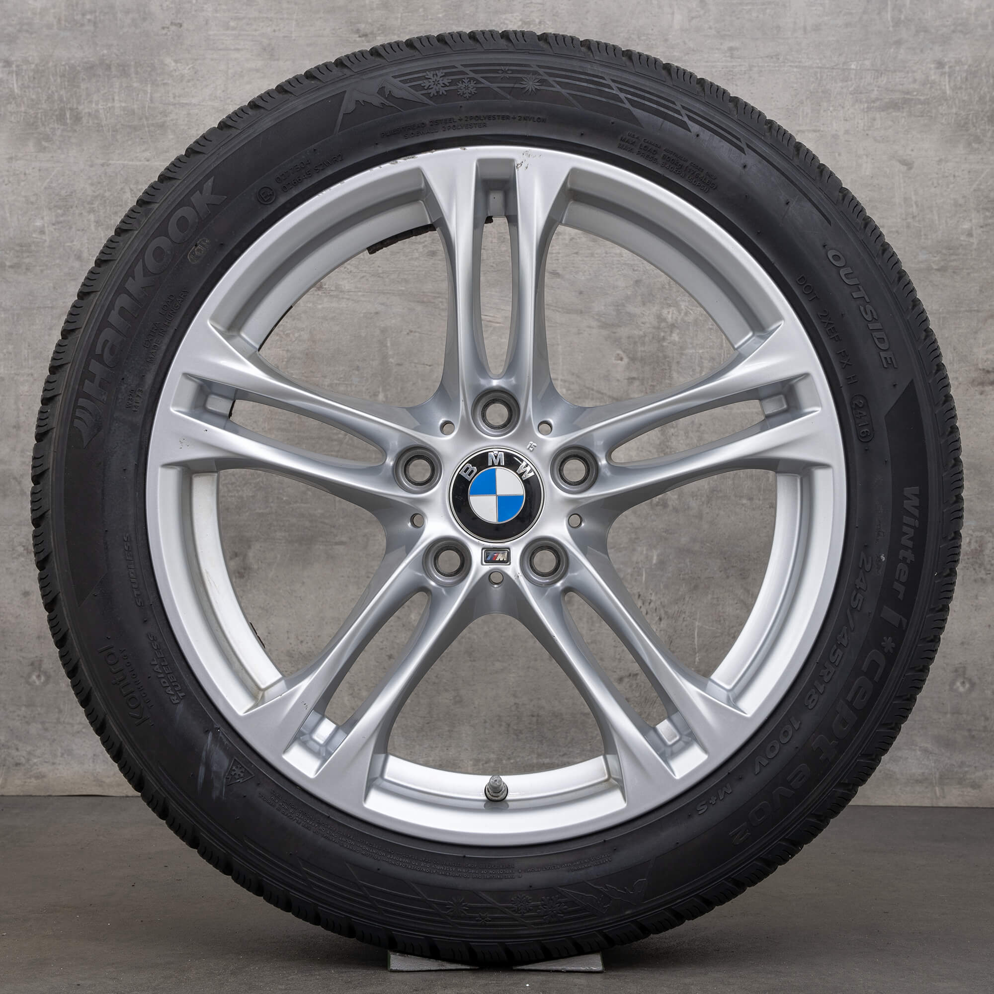 BMW 5-serie F10 F11 6-serie F12 F13 vinterhjul 18-tommers felger vinterdekk 613