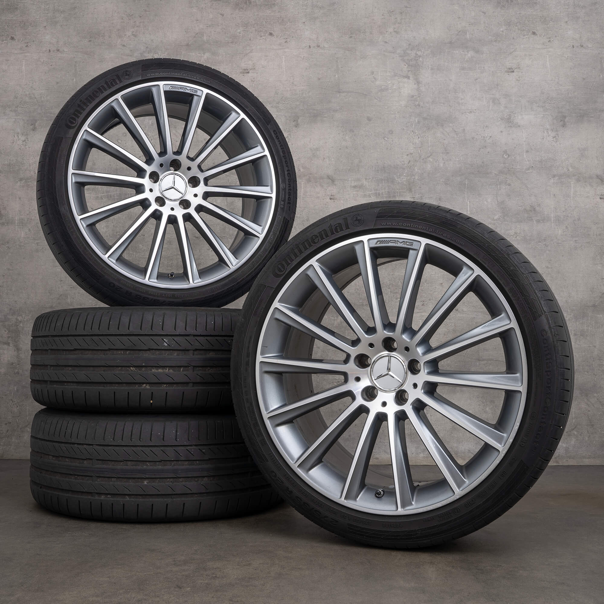 AMG Mercedes S63 S65 W222 C217 A217 summer wheels tires 20 inch rims