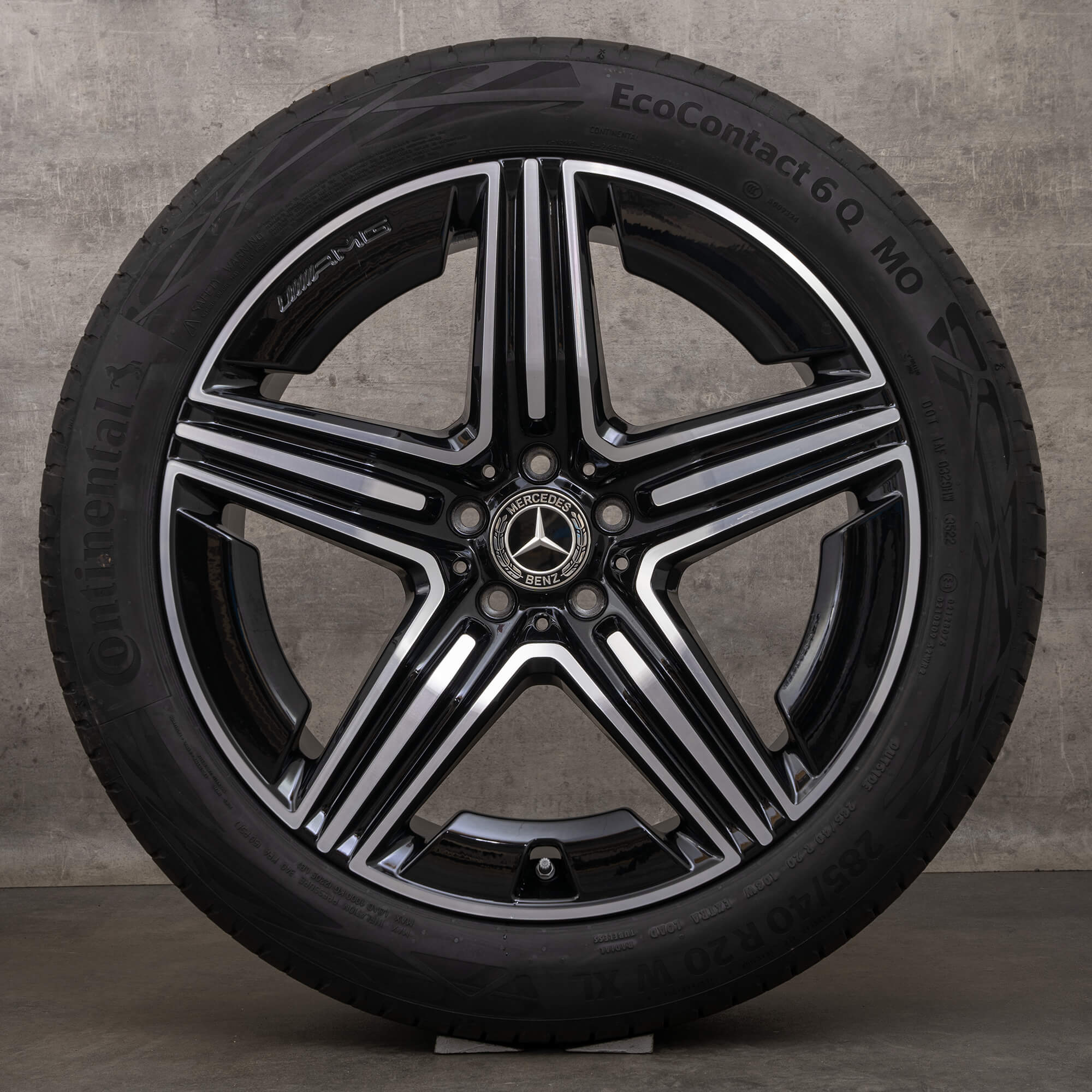 AMG Mercedes Benz GLC X254 20 inch rims summer tires wheels aluminum