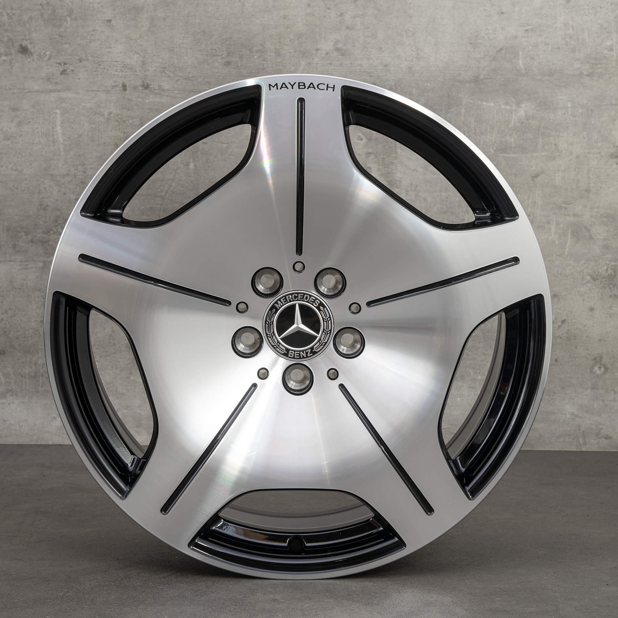Oryginał Mercedes Maybach Klasa S felgi 19 cali Z223 W223 A2234016900 aluminiowe czarne polerowane NOWOŚĆ