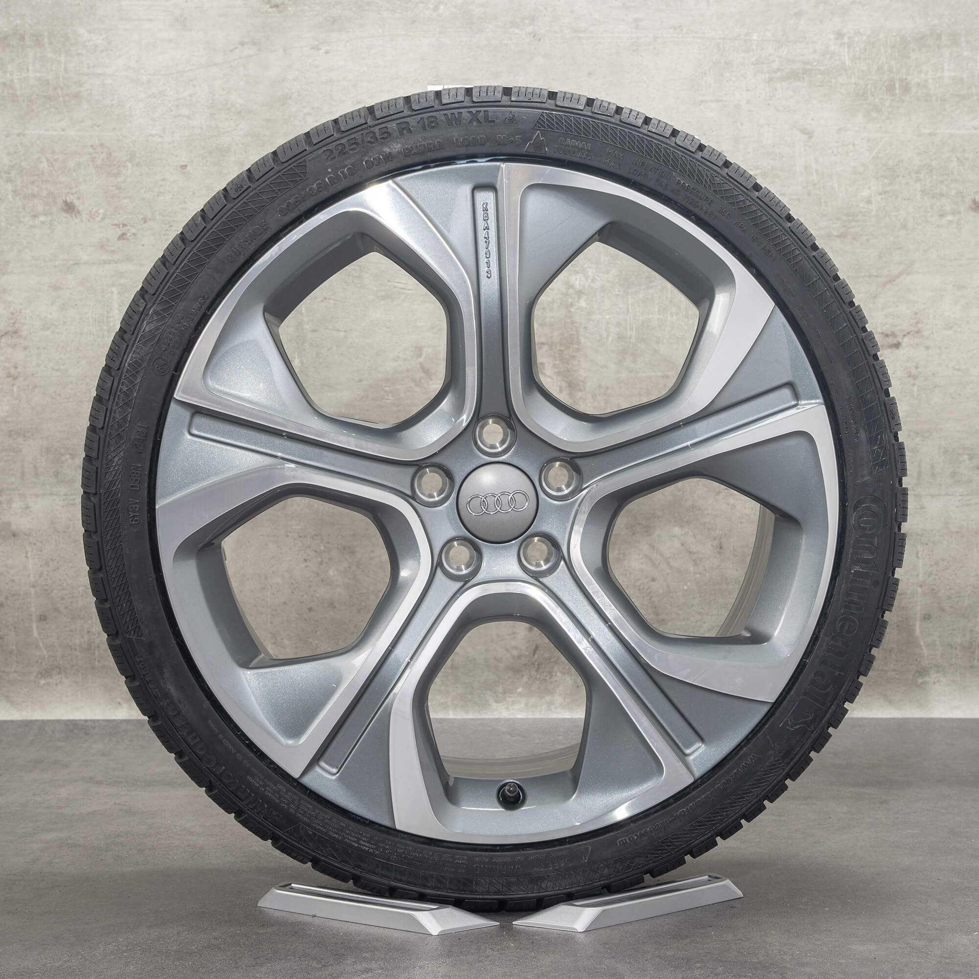 Audi 18 inch velgen A1 S1 8X aluminium winterbanden winterwielen 8X0071498 NIEUW