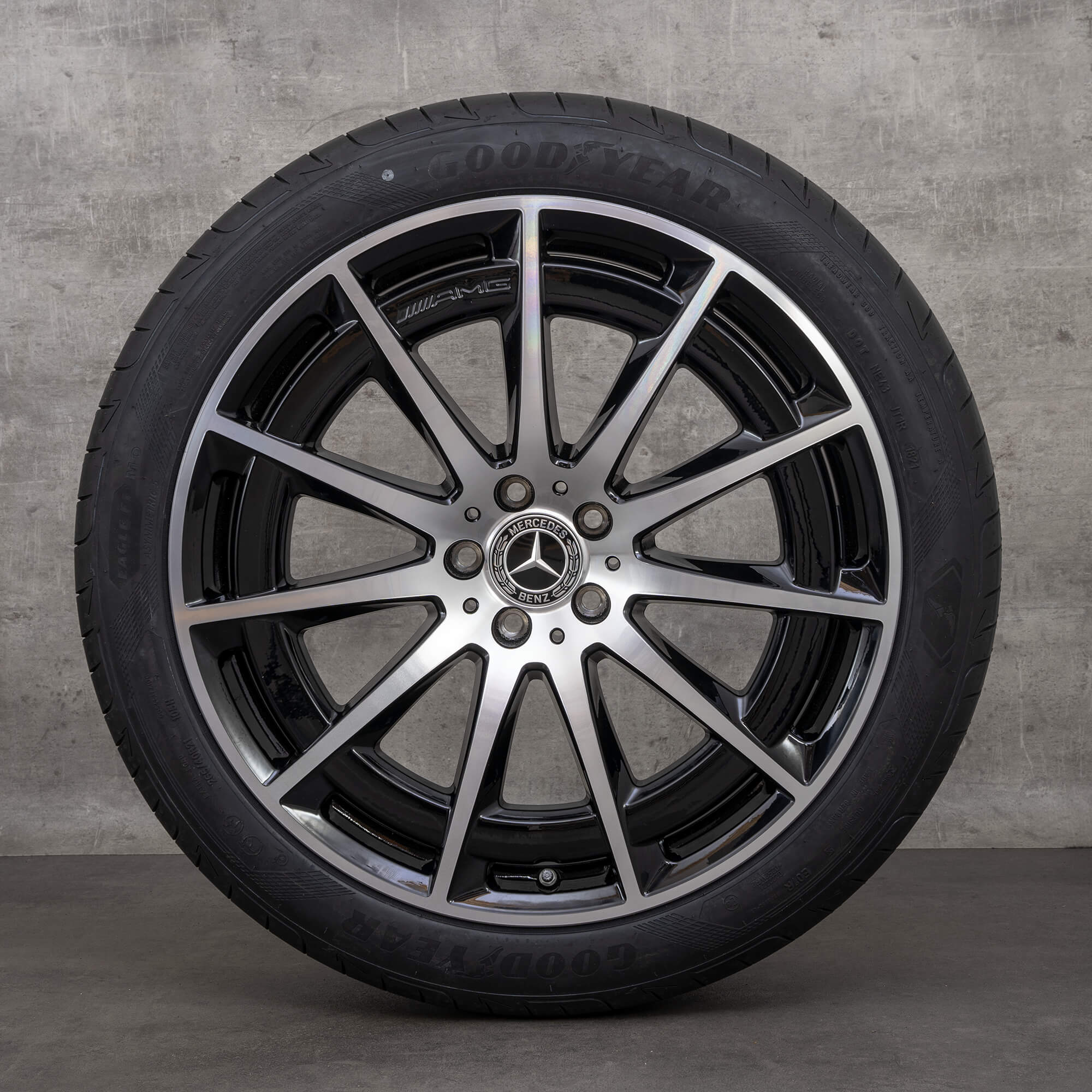 Mercedes AMG 21 pouces jantes EQS V297 pneus d'été roues A2974011400 NOUVEAU