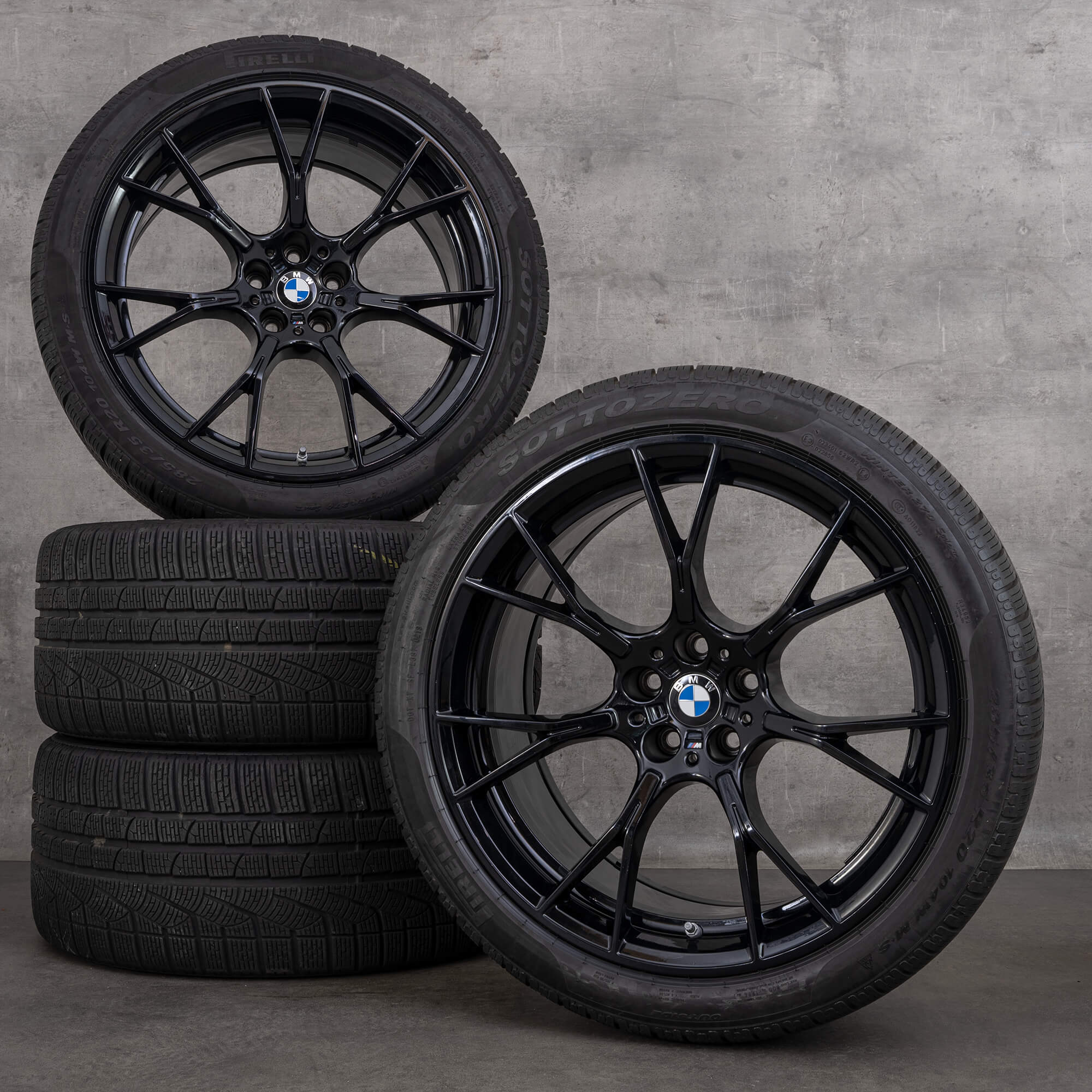 BMW 20-tommers felger M5 F90 M8 F91 F92 vinterdekk vinterhjul styling M789