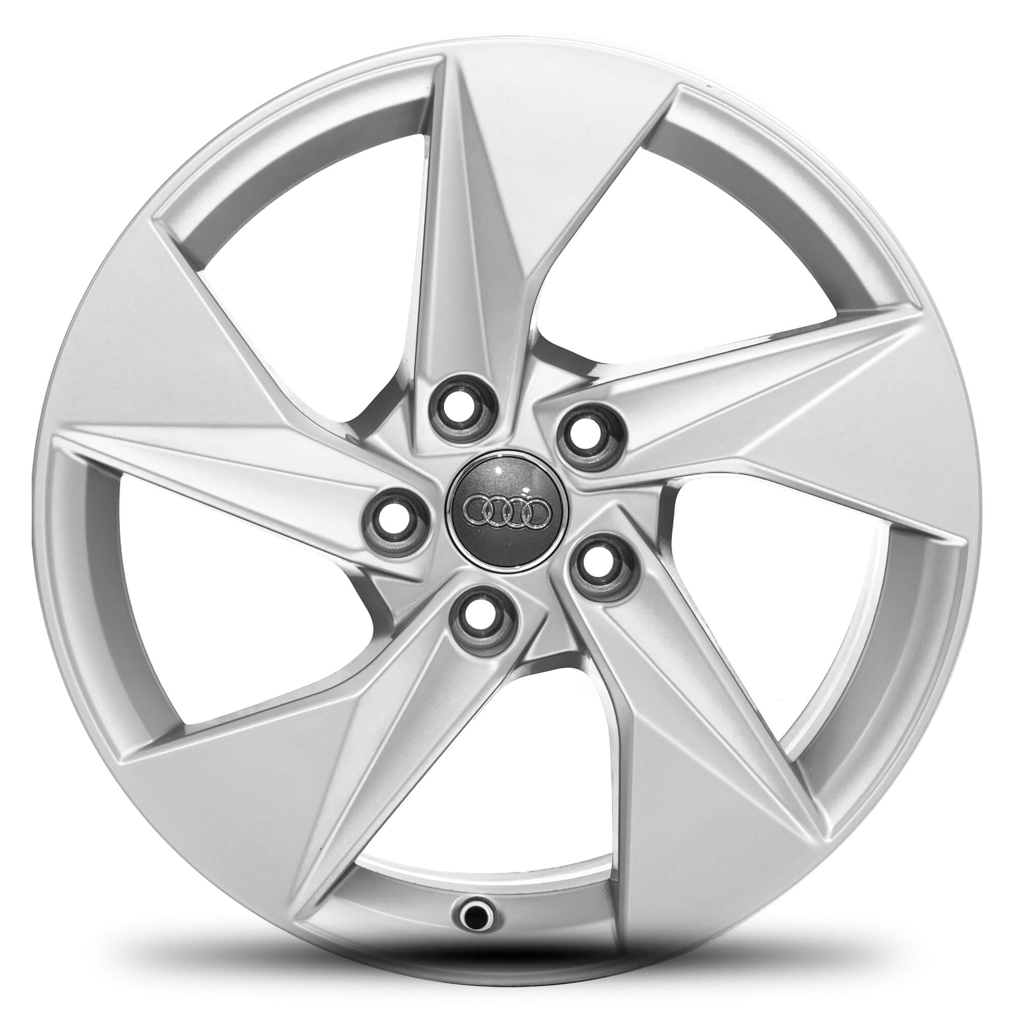 Audi 17 tommers felger A3 8Y alloysfelger 8Y0601025A alloysfelger sølv