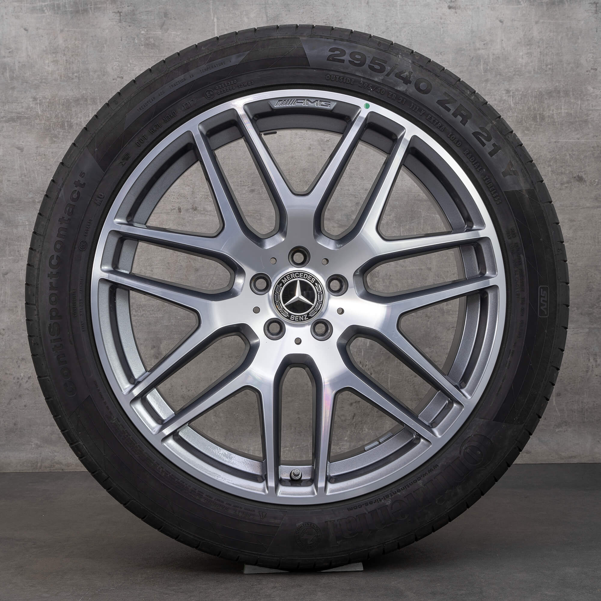 AMG 21 inch rims Mercedes GLS GLS63 W166 X166 summer tires wheels