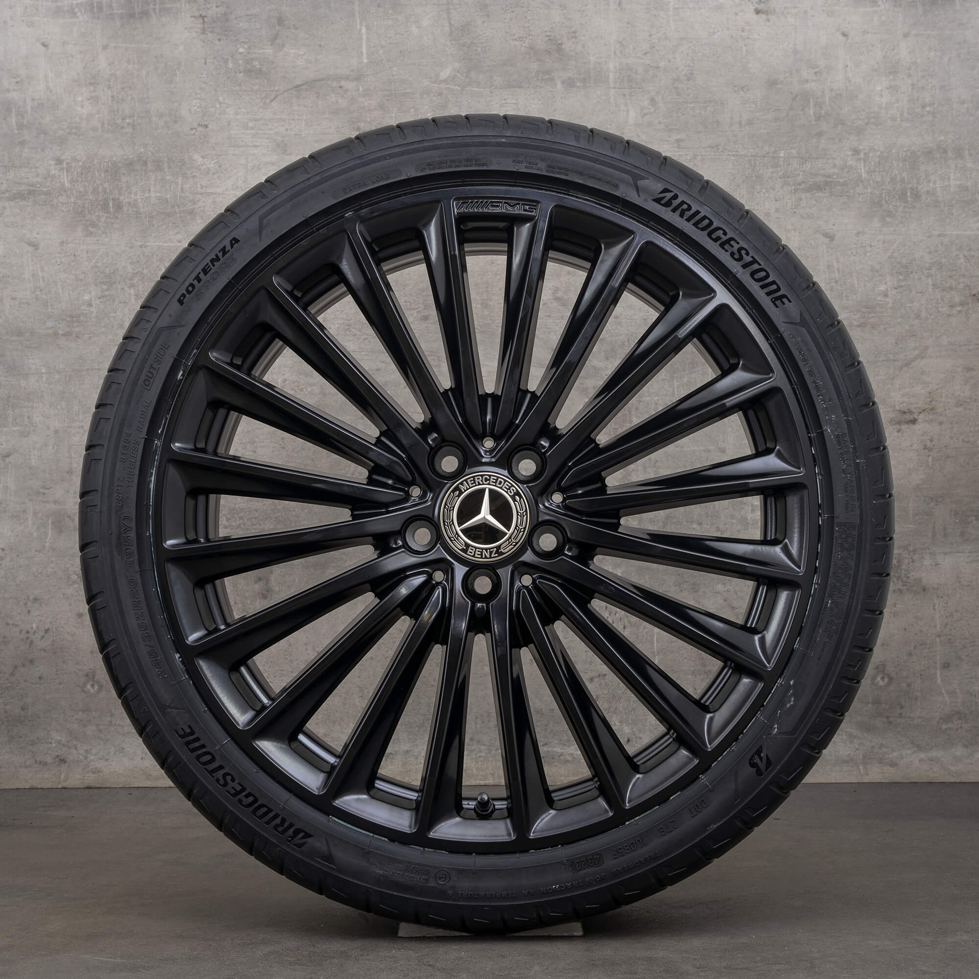 OEM AMG Mercedes Benz CLS 20 inch C257 rims summer tires