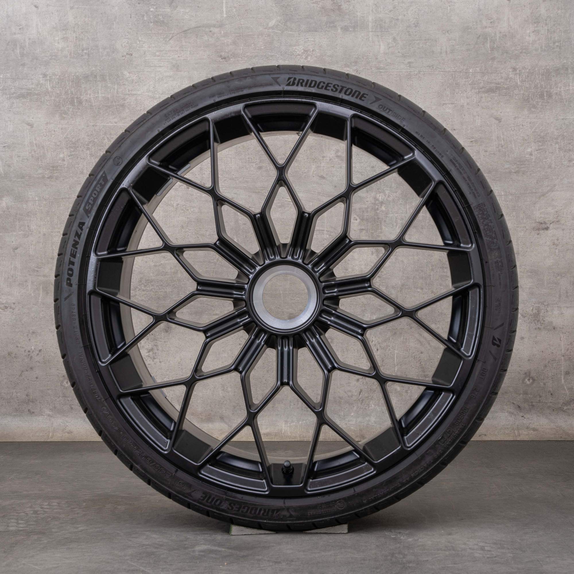 Original Lamborghini Huracan Felgen 20 Zoll Sommerräder Giano 4T0601017 schwarz matt