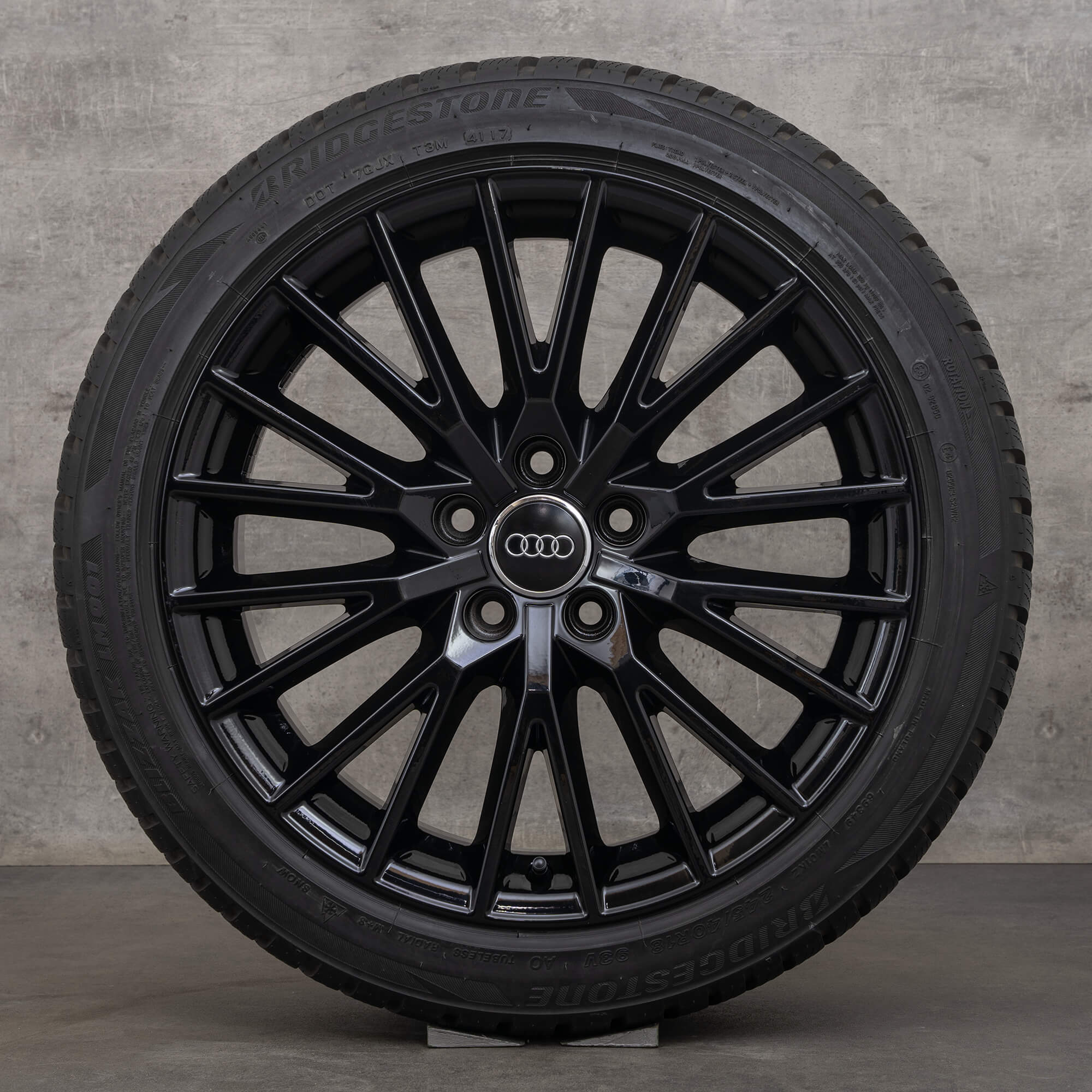 Audi TT TTS 8S winter wheels tires 18 inch 10 V spoke design S-Line