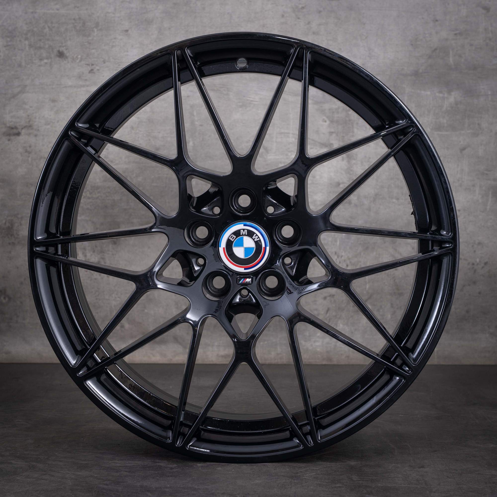 Original BMW M3 M4 Felgen 20 Zoll F80 F82 F83 Styling 666 M 8090192 8090193 schwarz glanzgedreht