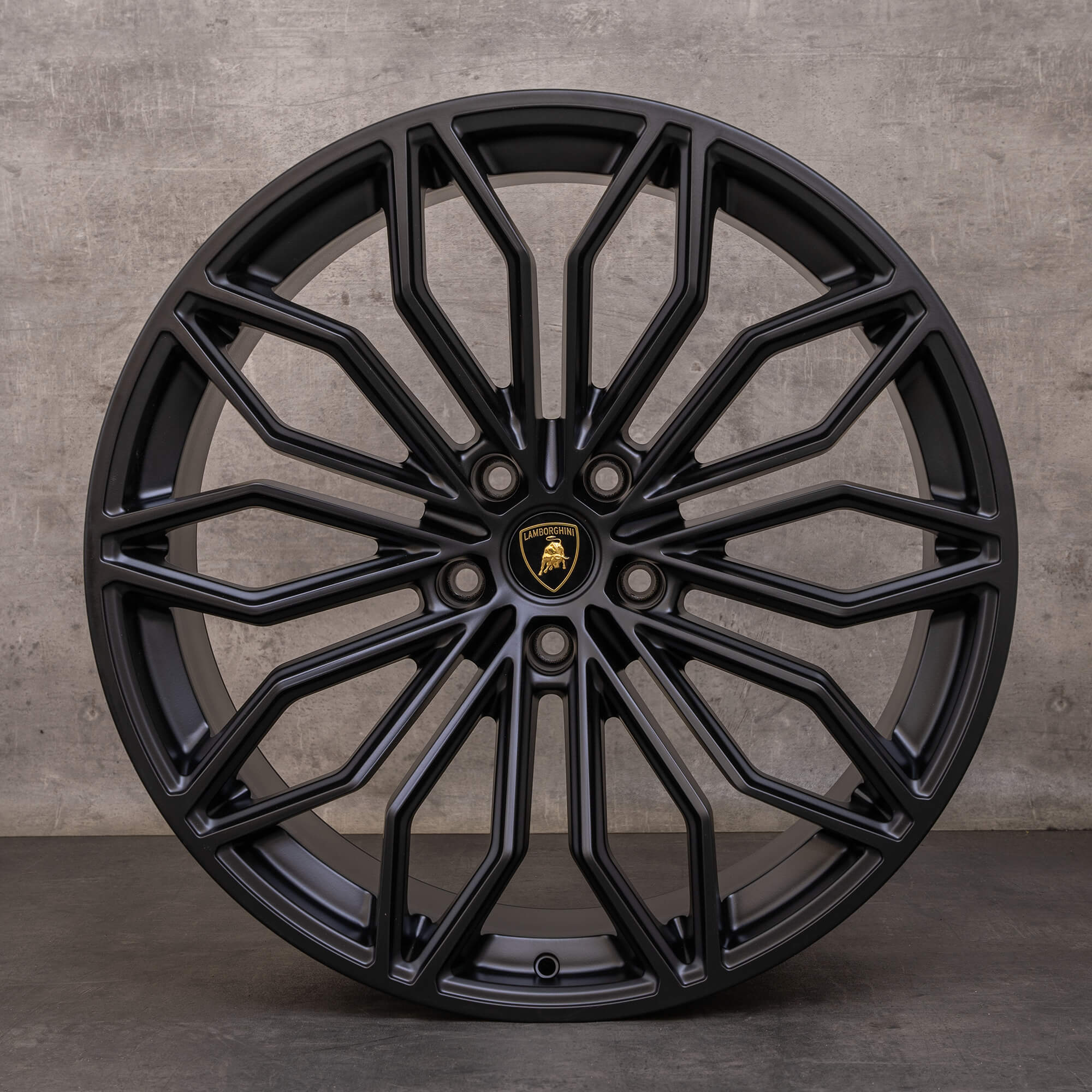 Alkuperäiset Lamborghini Urus -vanteet 23 tuumaa Galanthus 4ML601025CG 4ML601025CH mattamusta UUDET
