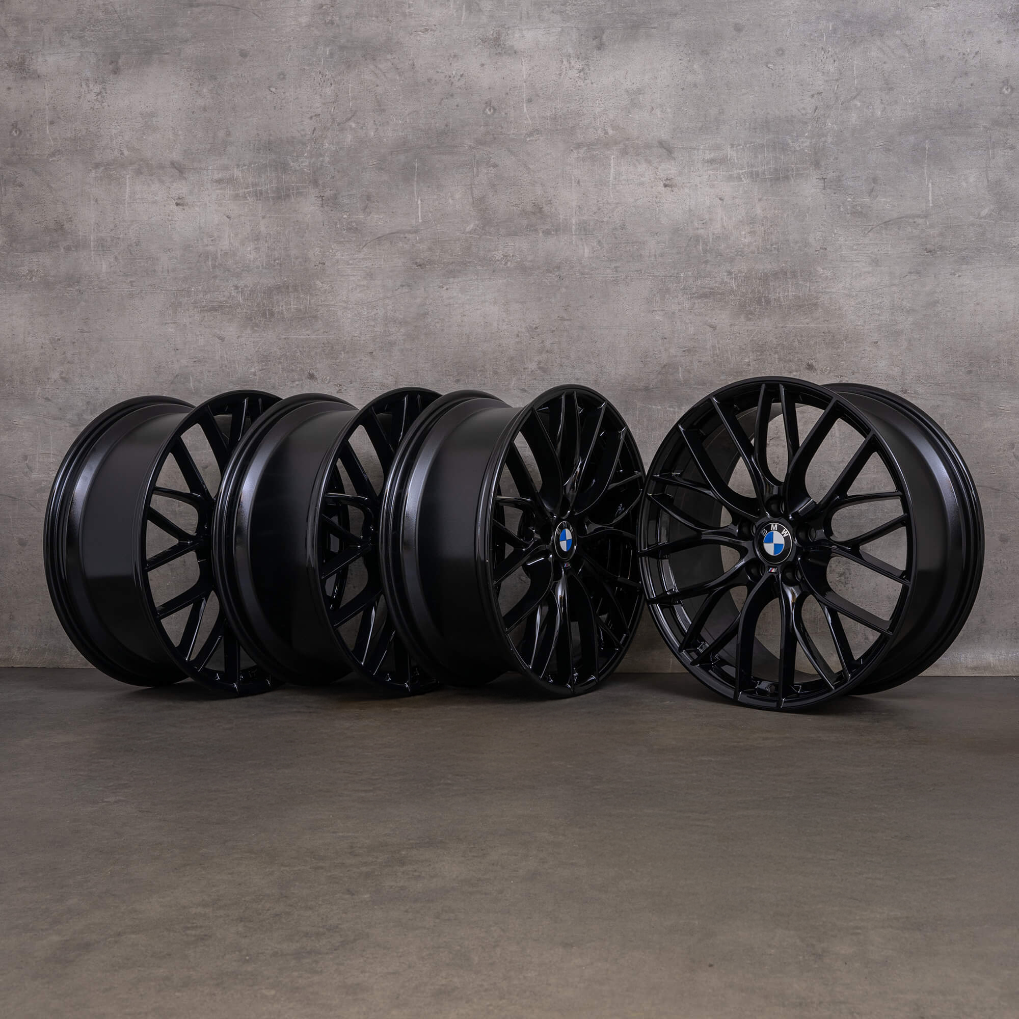Jantes d'origine BMW Série 3 4 20 pouces F31 F32 F33 Gran Coupe F36 Styling 405 M 6796264 6796265 noir brillant