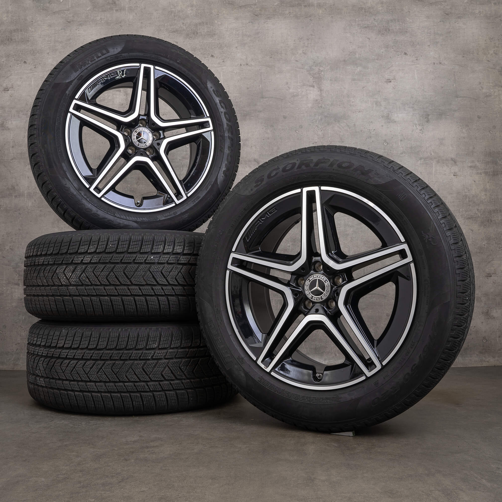 Originele Mercedes Benz GLE winterwielen 20 inch 53 AMG