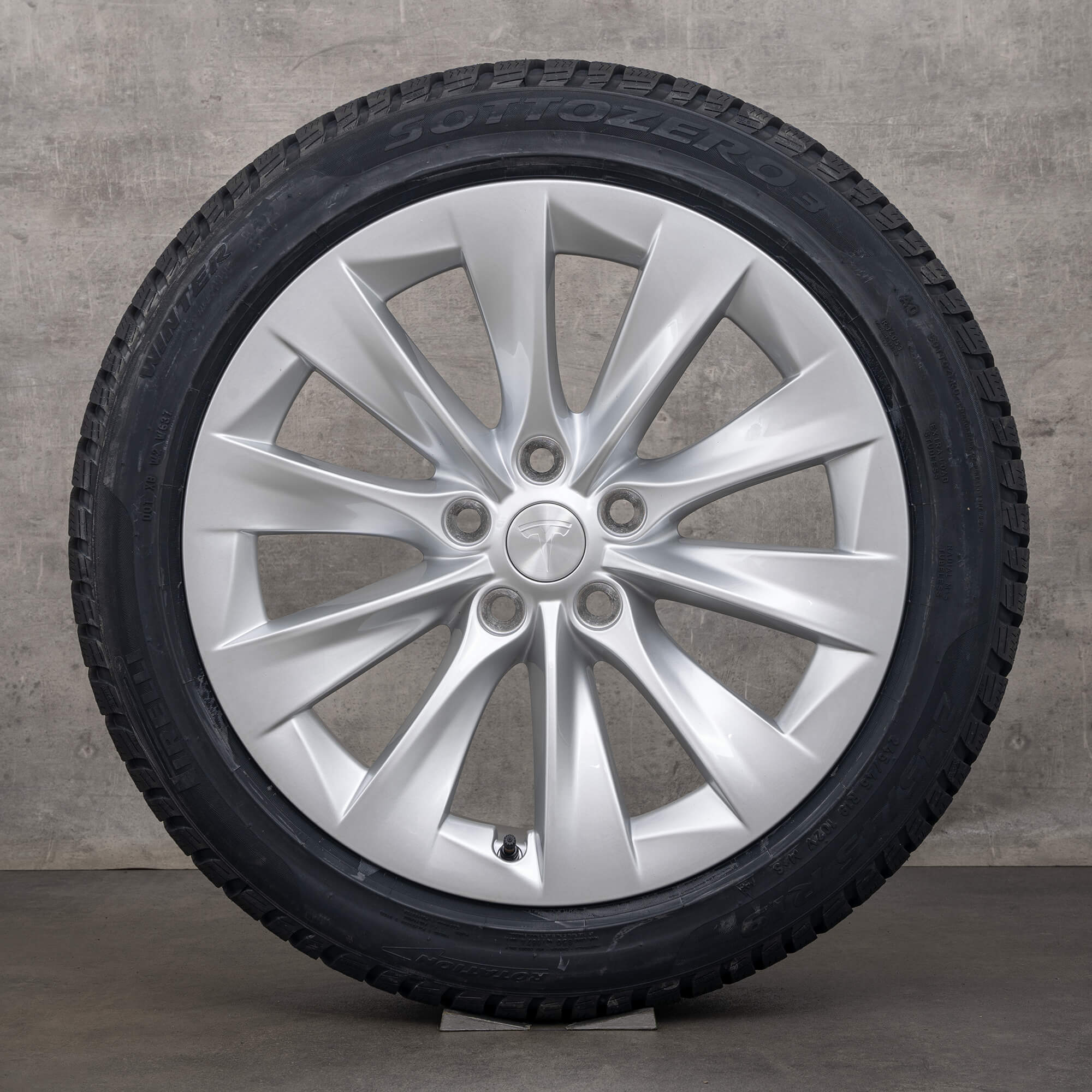 Tesla 19 Zoll Felgen Model S Winterreifen Winterräder 1059337-00-B  