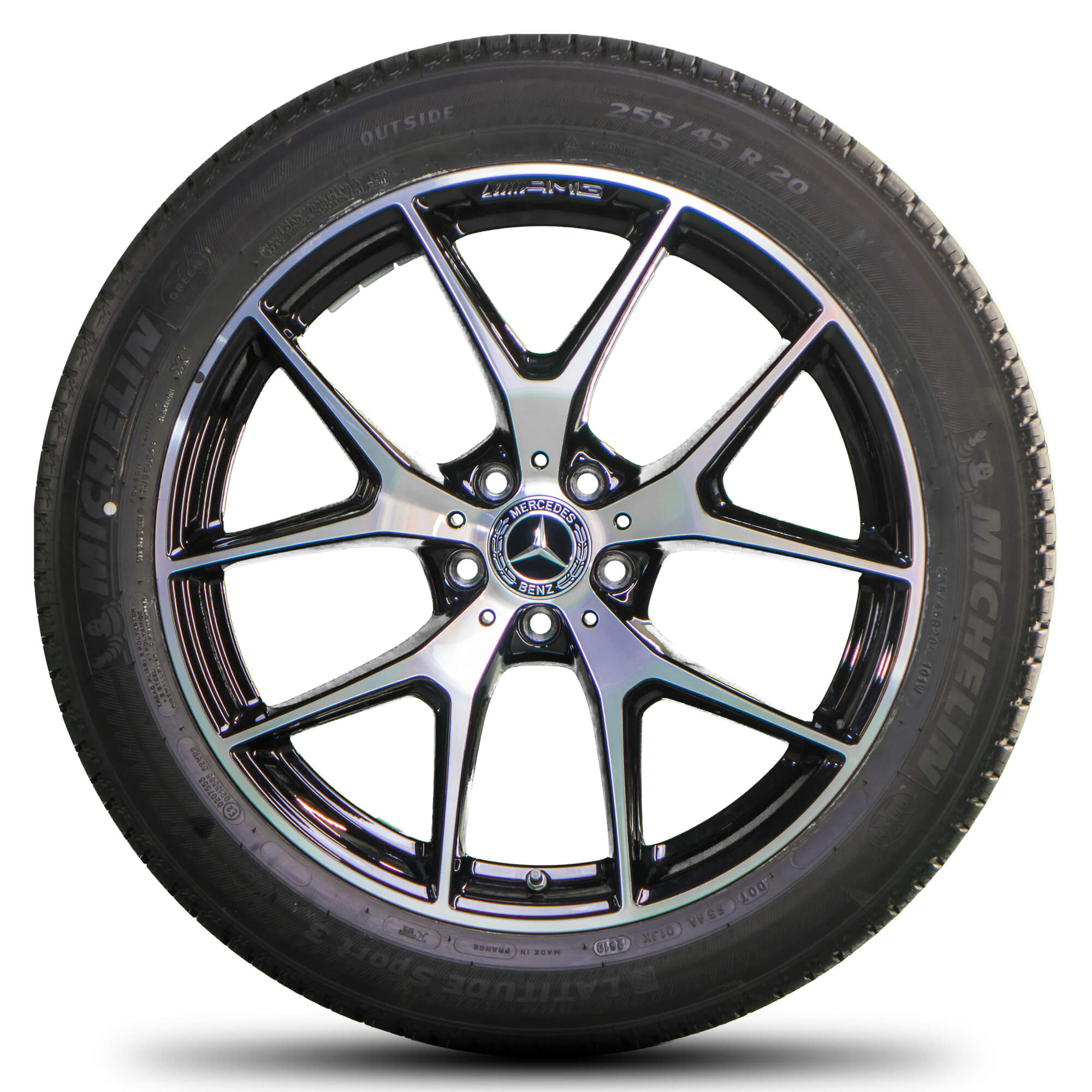 AMG 20 tommer fælge Mercedes GLC43 GLC X253 C253 sommerdæk sommerhjul NYHED