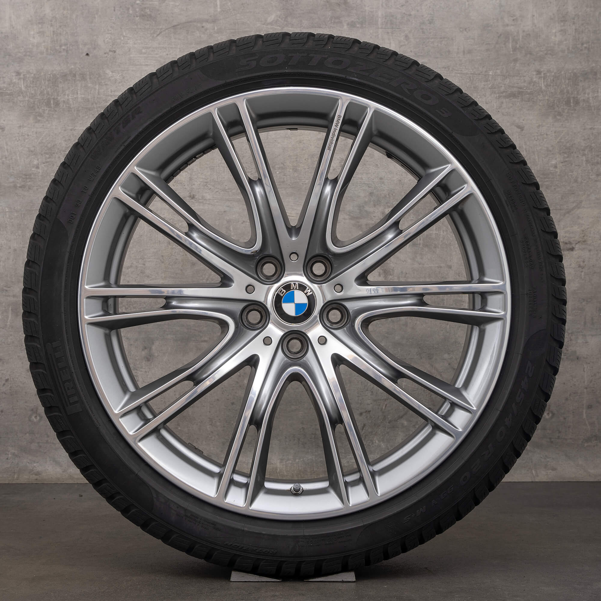 BMW 6er G32 GT 7er G11 G12 Winterreifen Styling 649 20 Zoll Felgen Winterräder