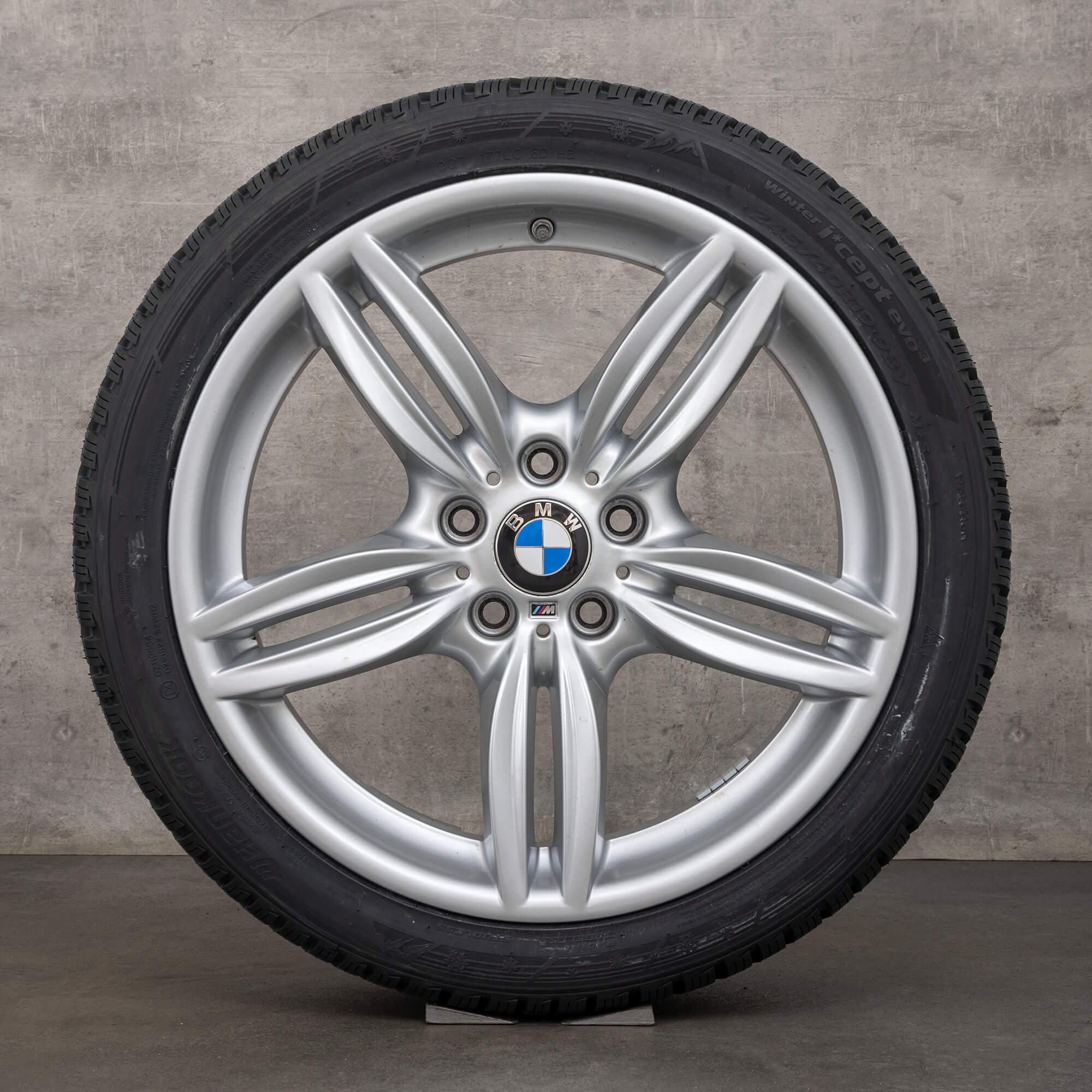 BMW Serie 5 F10 F11 6 F12 F13 ruedas de invierno Llantas 19 pulgadas neumáticos