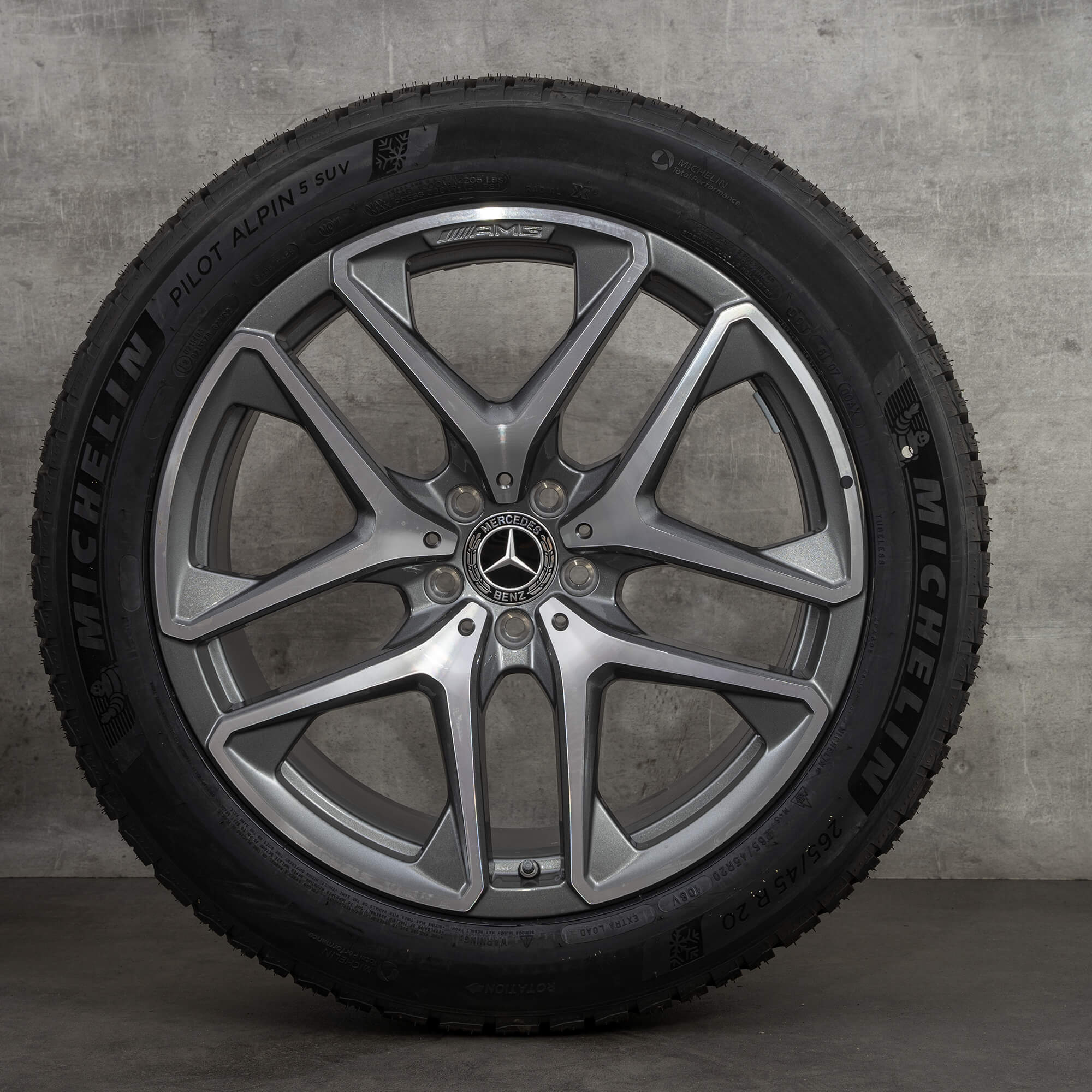 Jantes AMG 20 pouces Mercedes GLC 63 W253 roues hiver complètes pneus hiver