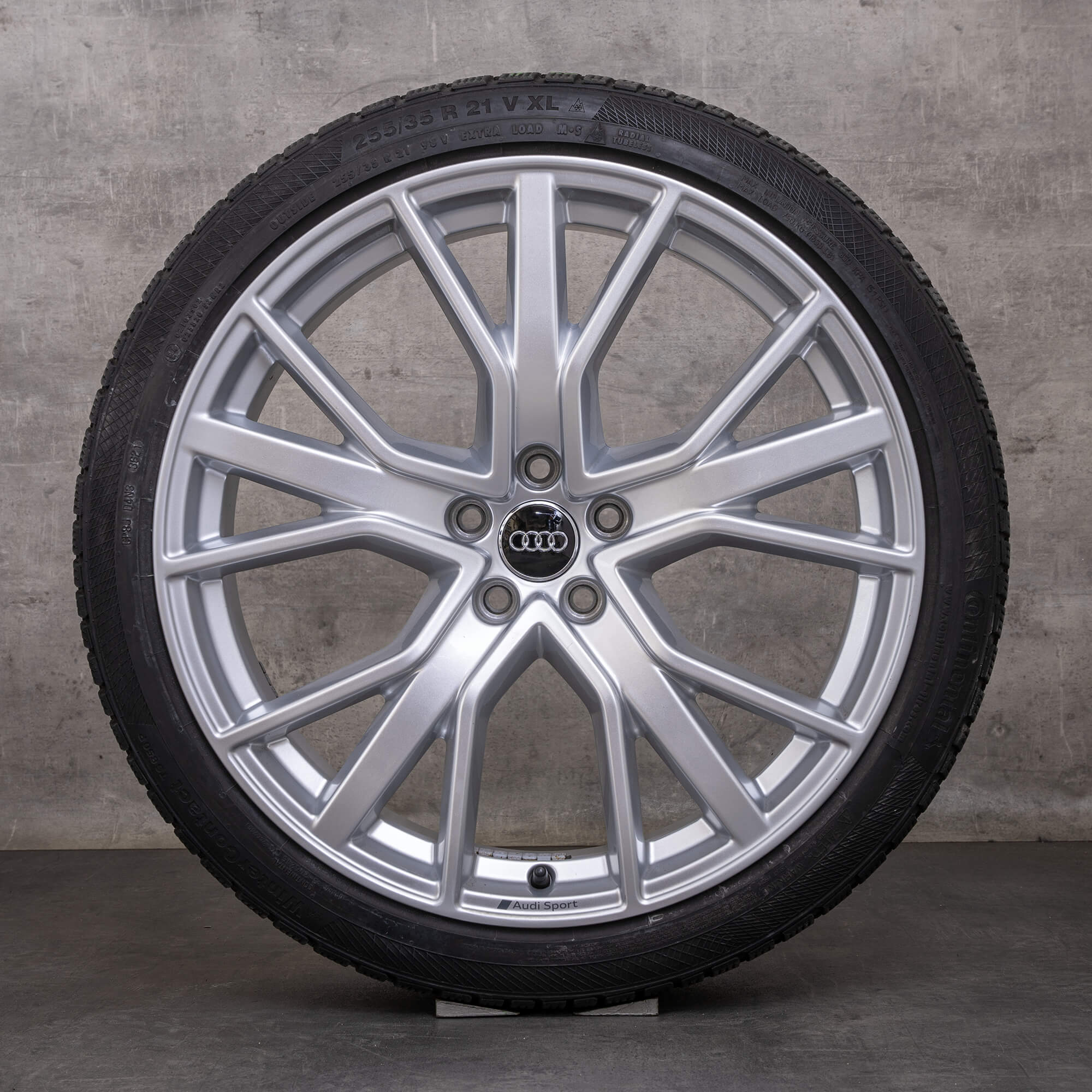 Originali Audi A7 S7 ruote invernali 21 pollici 4K C8 cerchi 4K8601025R argento lucido
