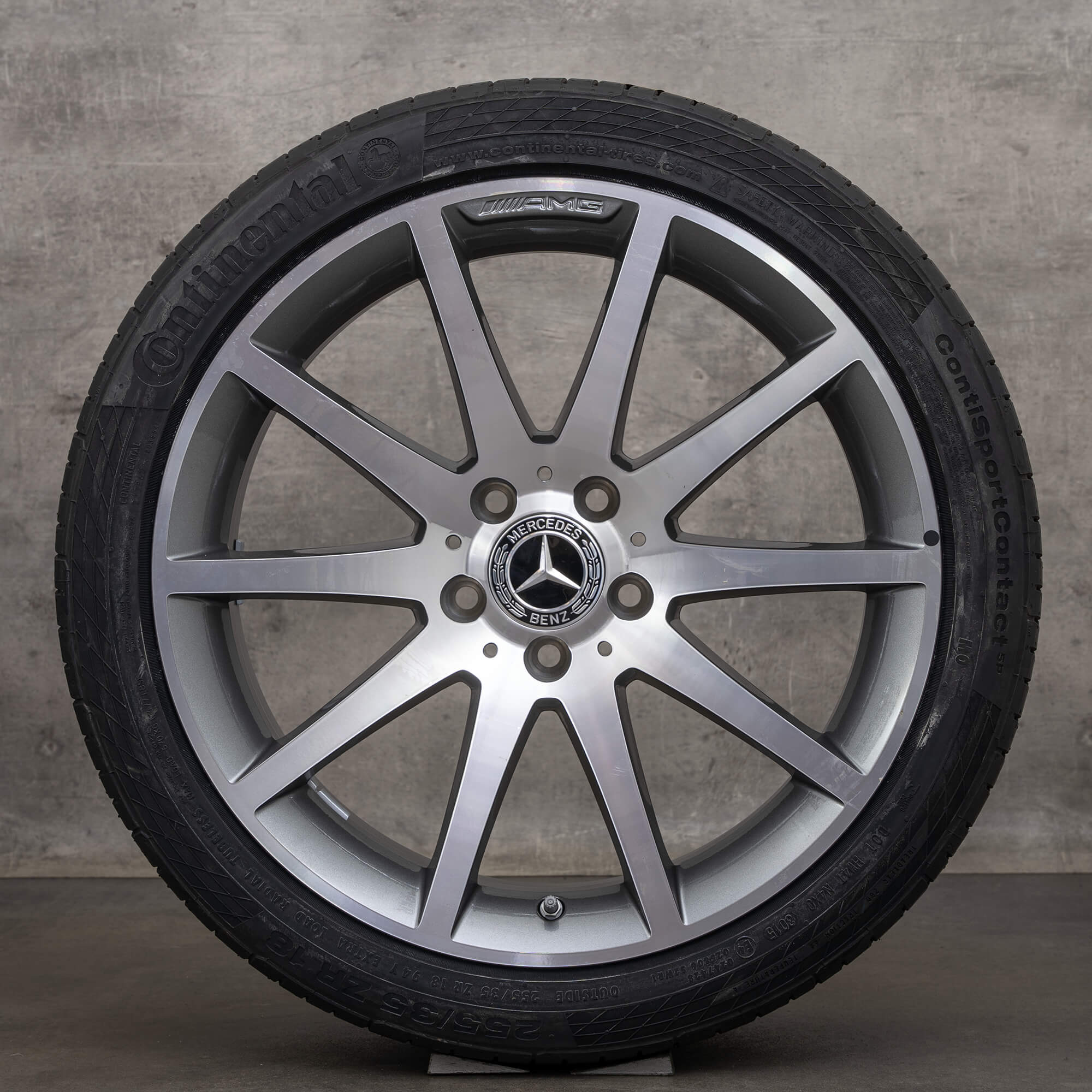 OEM Mercedes Benz SLK 55 SLC 43 AMG winter wheels 18 inch R172 rims ...