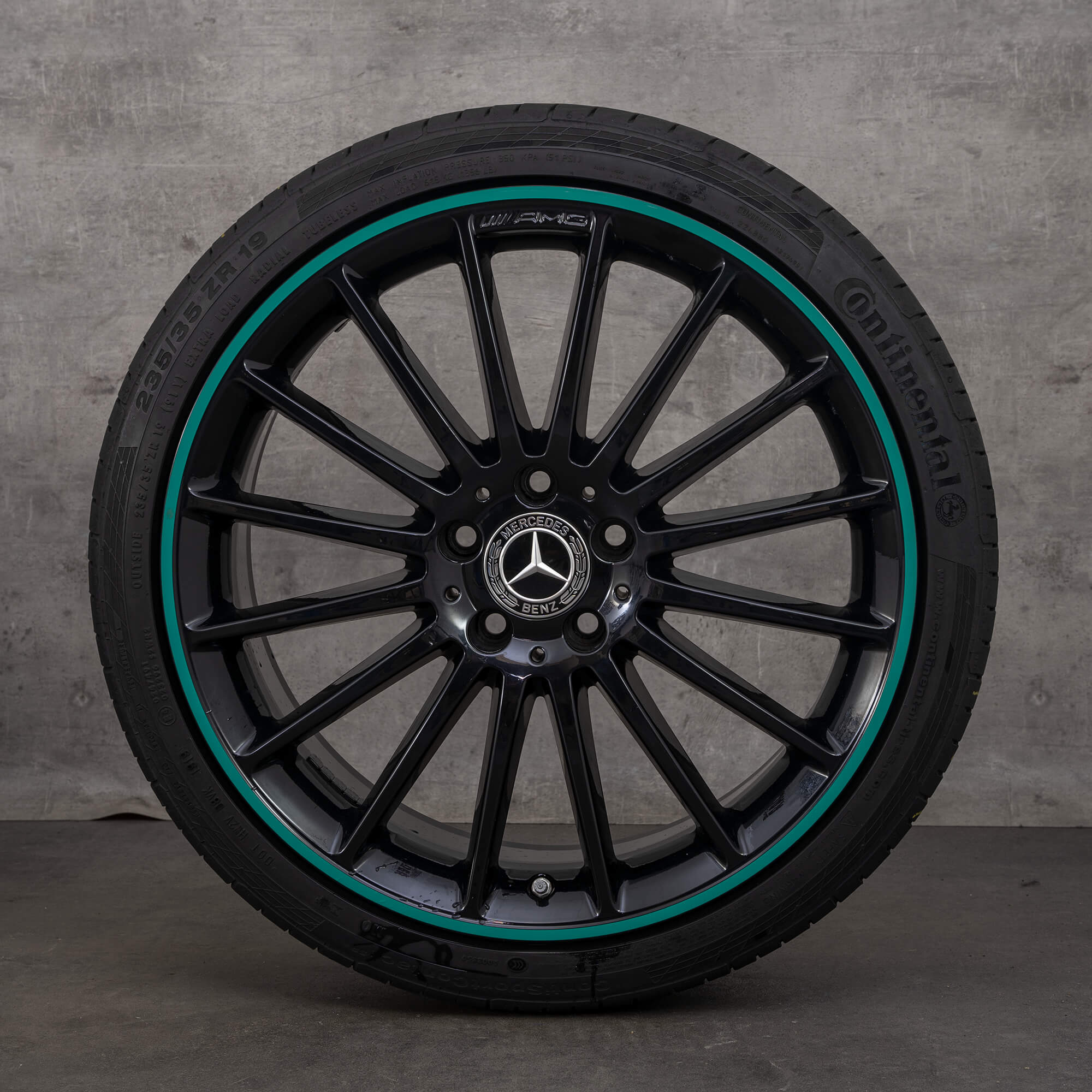 Jantes Mercedes AMG 19 pouces Classe A A45 W176 CLA 45 W117 250 jantes été sport
