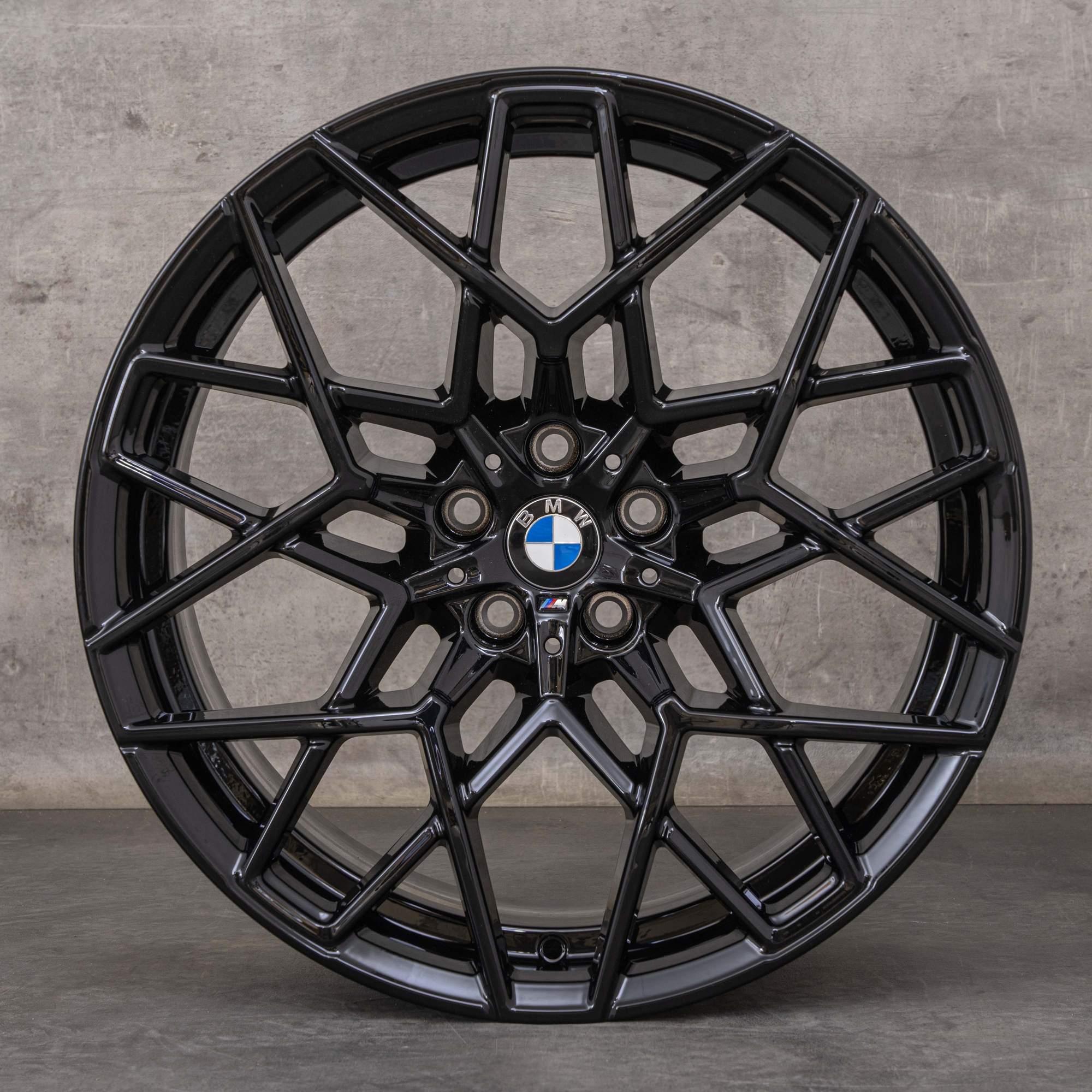 Alkuperäiset BMW M5 M8 vanteet 20 tuuman F90 F91 F92 F93 kesäpyörät styling 813 M 8089568 8089569 musta kiiltäväpintainen
