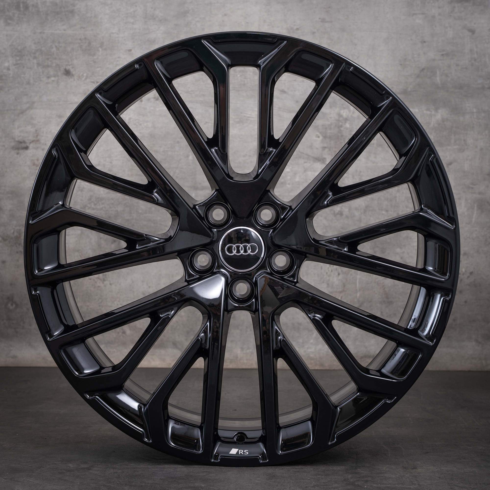 Original Audi Q5 SQ5 Felgen 21 Zoll FY GU Sportback 8MA601025L schwarz glanz