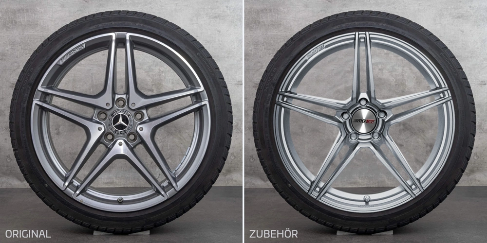 Original Felgen AMG vs Zubehör Felgen Motec Original Felgen AMG vs Zubehör Felgen Motec