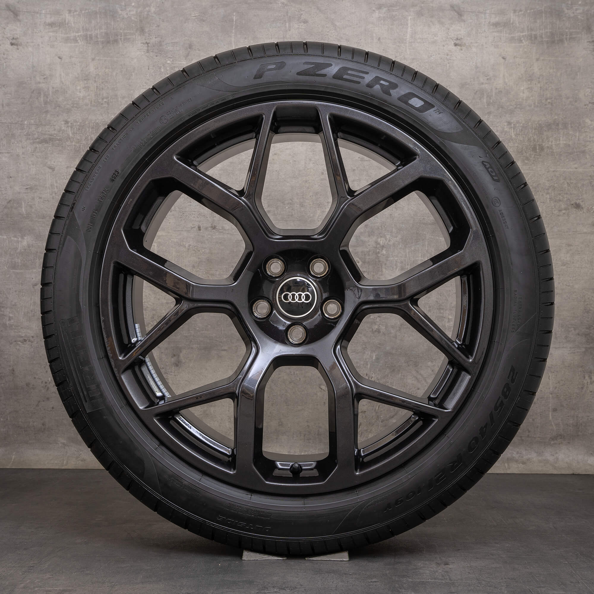 Original Audi Q7 SQ7 Felgen 21 Zoll 4M Sommerräder 4M0601025DC schwarz