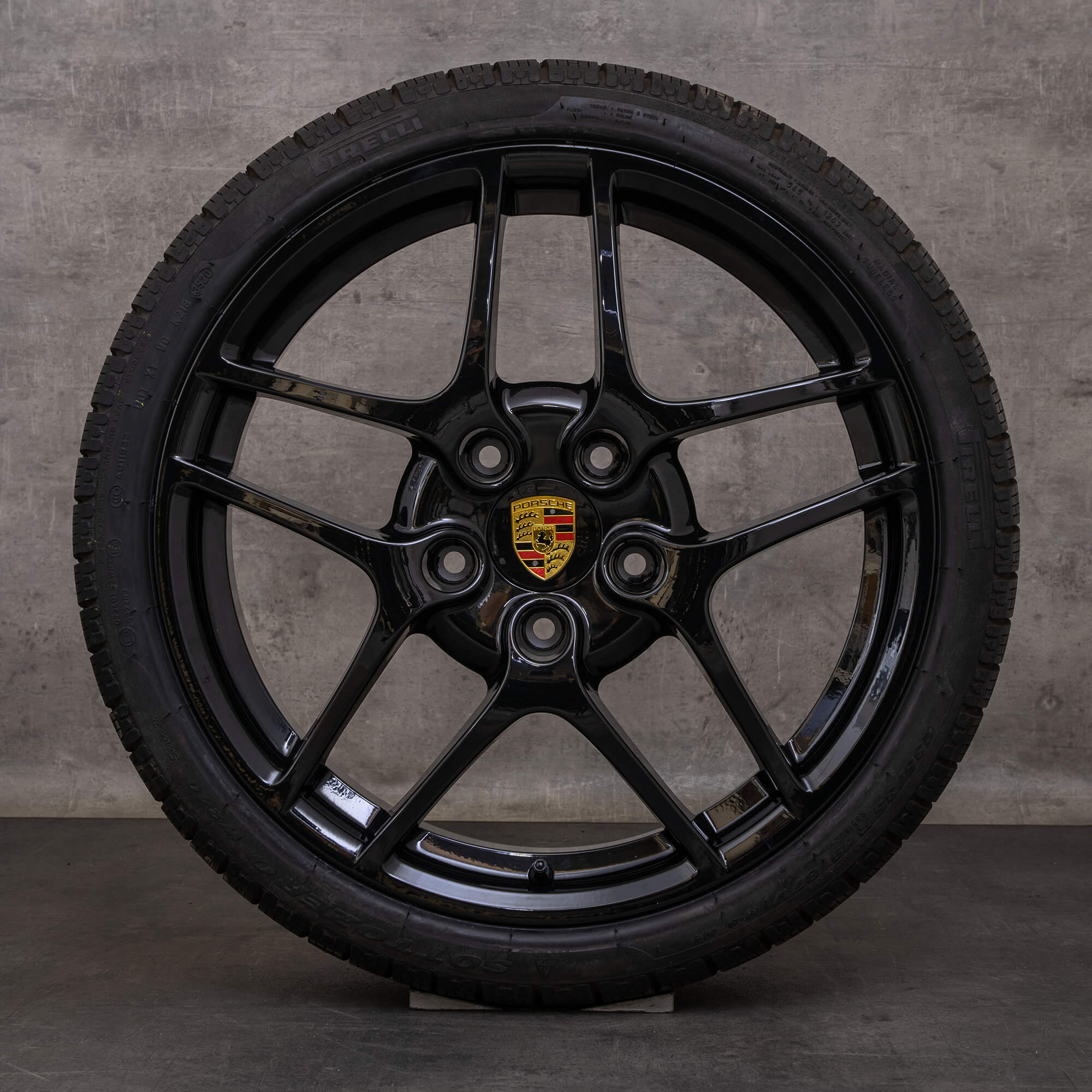 OEM Porsche 911 snow tire packages 19 inch 997 Carrera rims 99736215700 ...