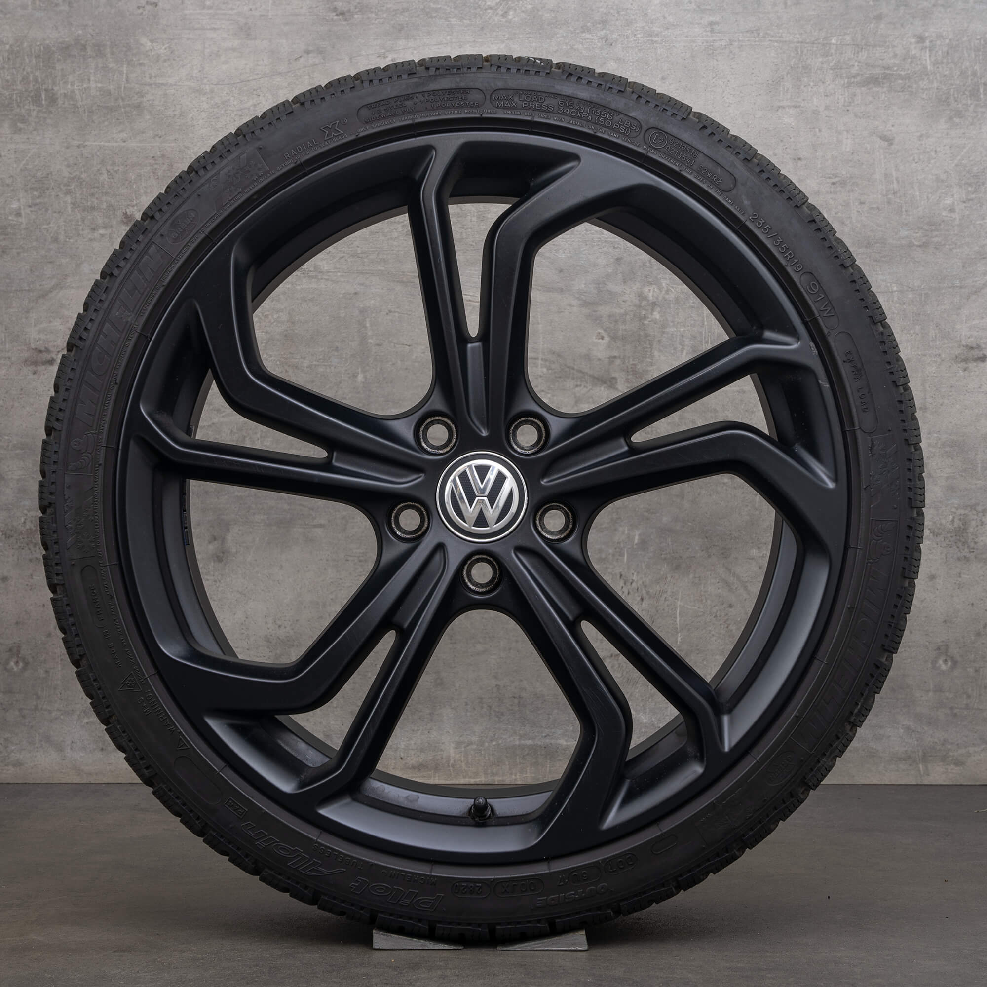 VW Golf 7 kışlık jantlar 19 inç Reifnitz kış lastikleri 5G0601025EB