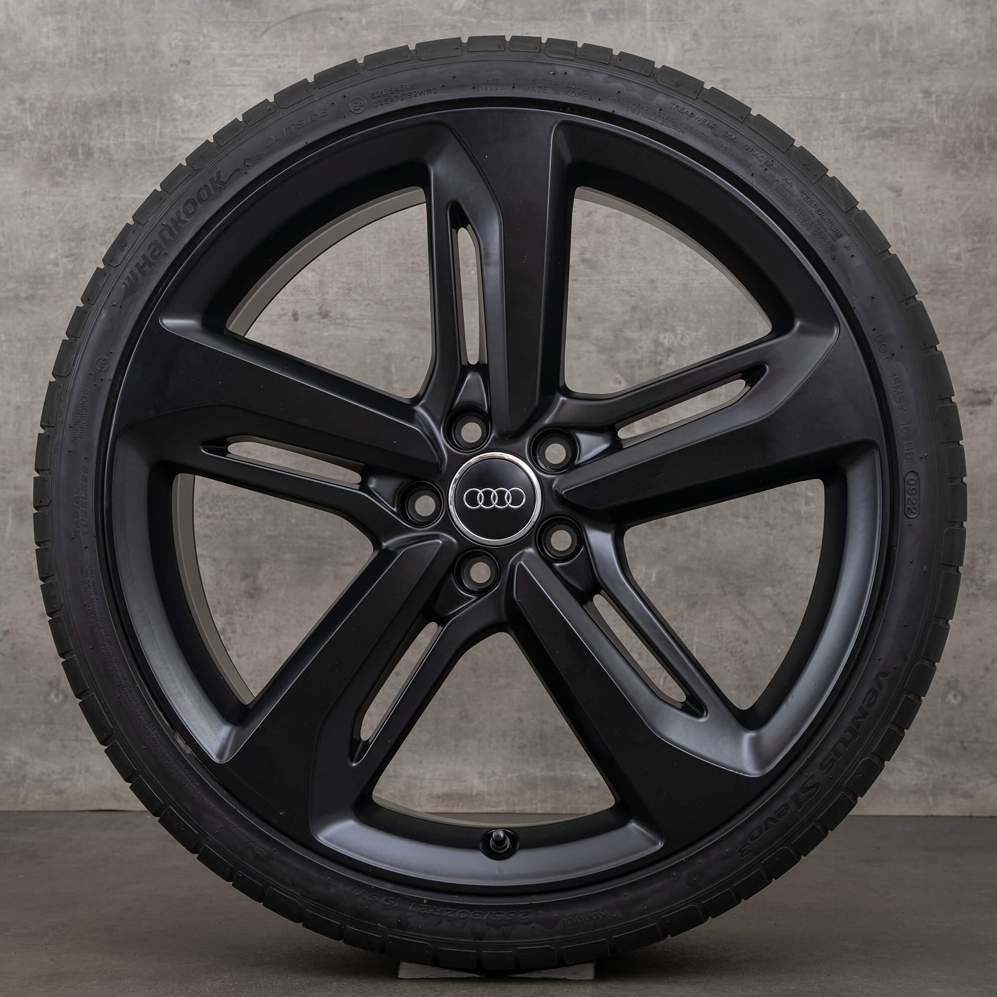 Original Audi A6 S6 Felgen 21 Zoll 4G C7 Sommerräder Performance Blade 4G0601025CN schwarz seidenmatt
