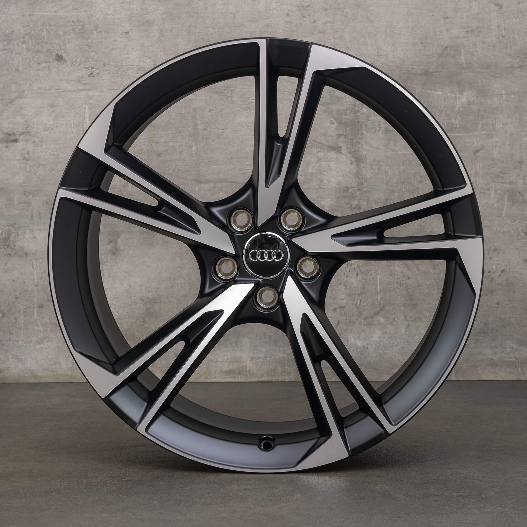 Orijinal Audi A5 S5 F5 20 inç jantlar 5 kollu Falx tasarımı
