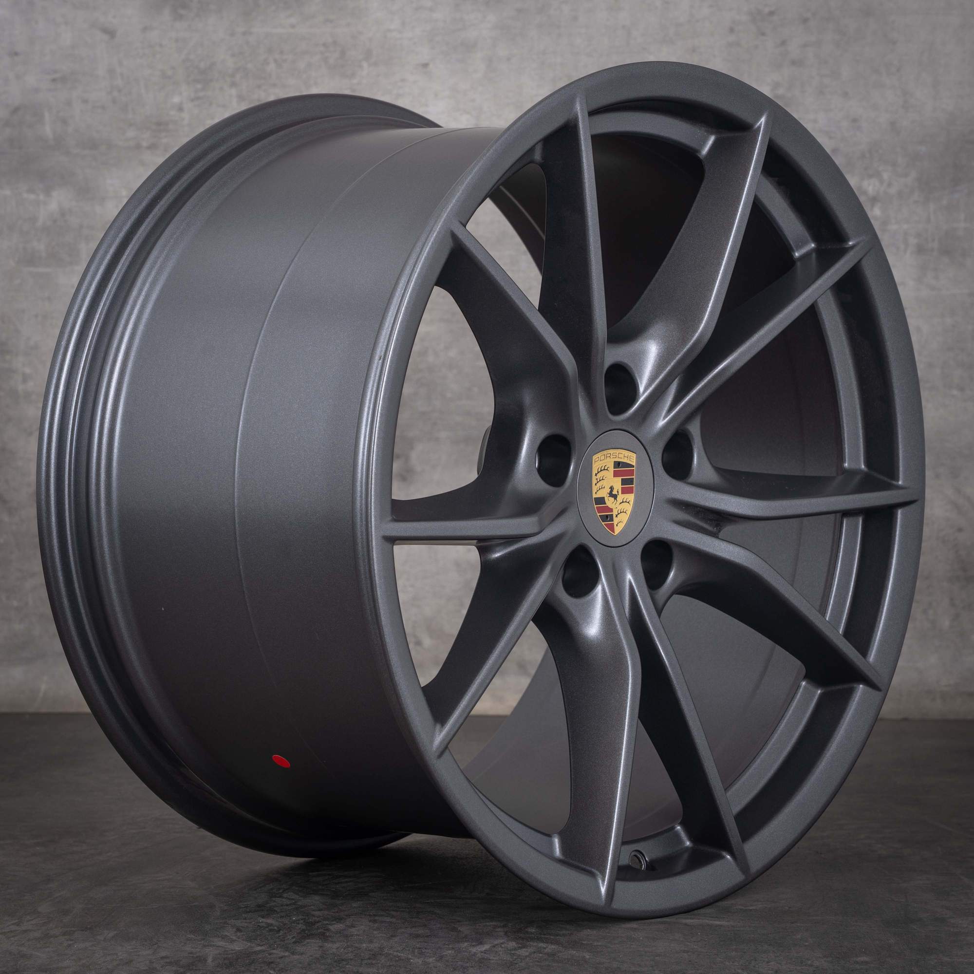 Jante oem Porsche 991 II 20 pouces 99136276001 gris Vésuve mat