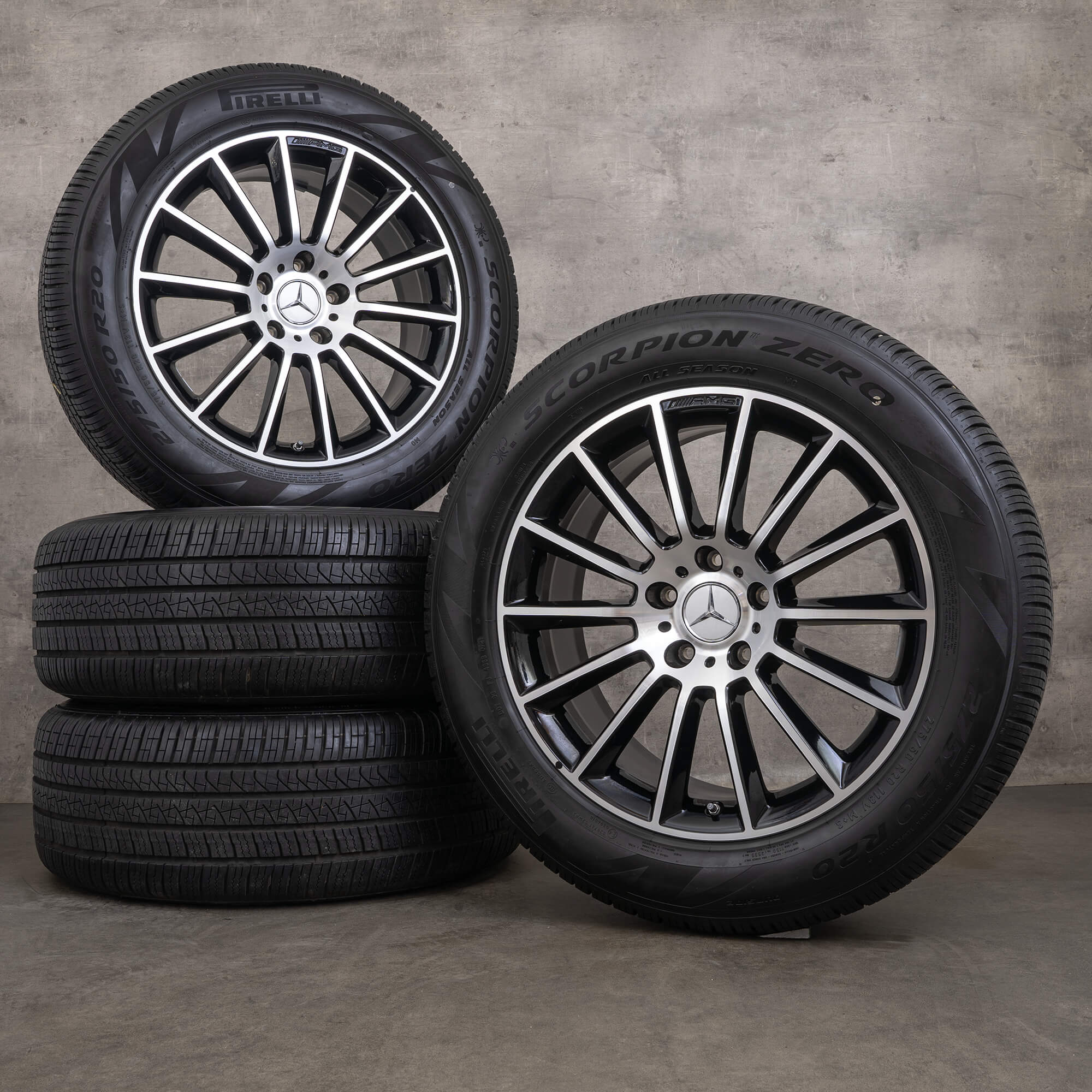 AMG Mercedes Benz G Klasse W463 G350d G400d G500 20 Zoll Felgen Allwetterreifen