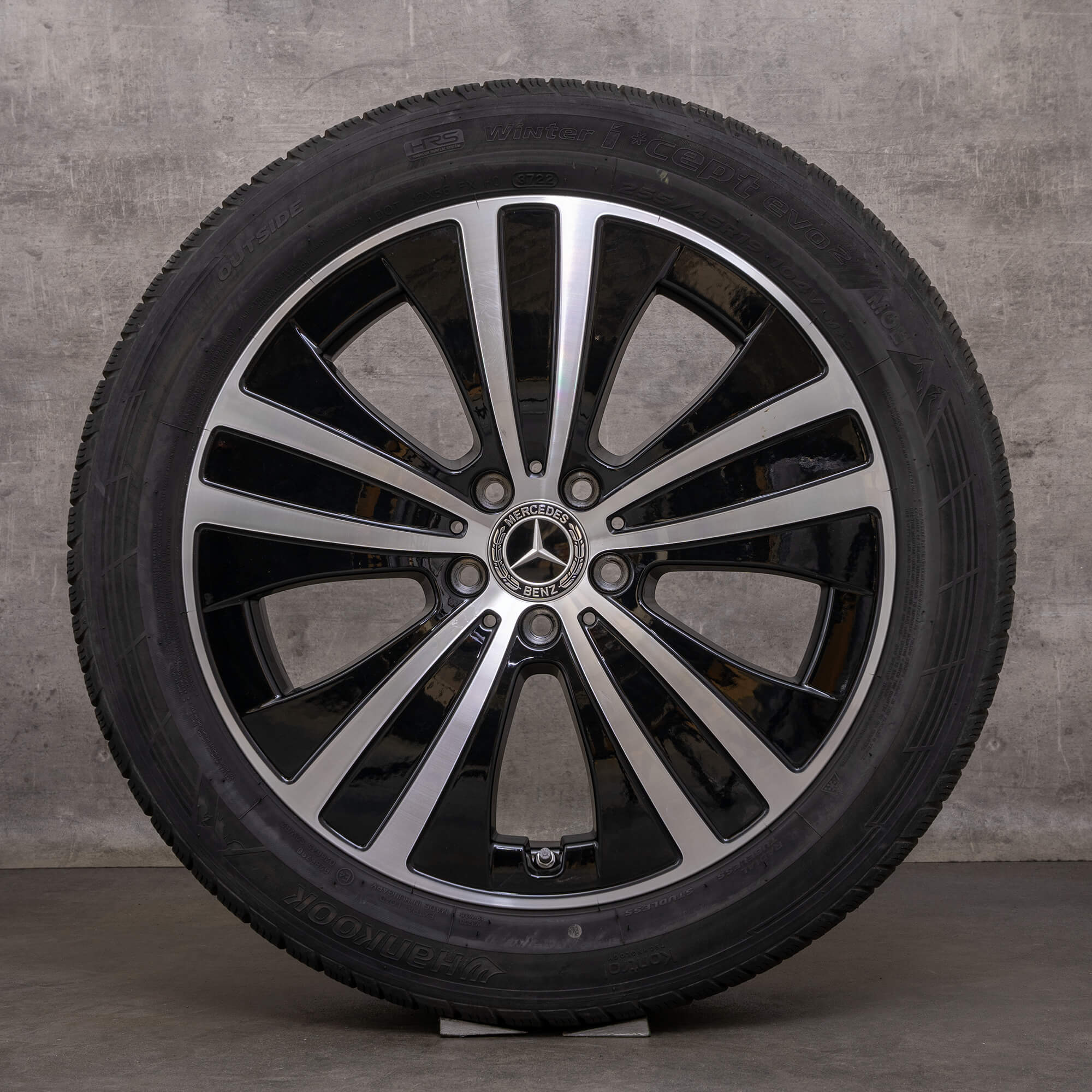OEM Mercedes Benz EQE rims 19 inch V295 summer wheels A2954011200