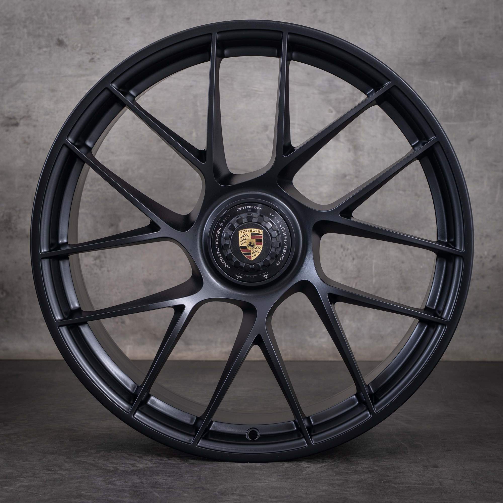 Alkuperäiset Porsche-vanteet 991 GTS 20 tuumaa 99136277101 alumiinivanteet 9913627210 mattamusta