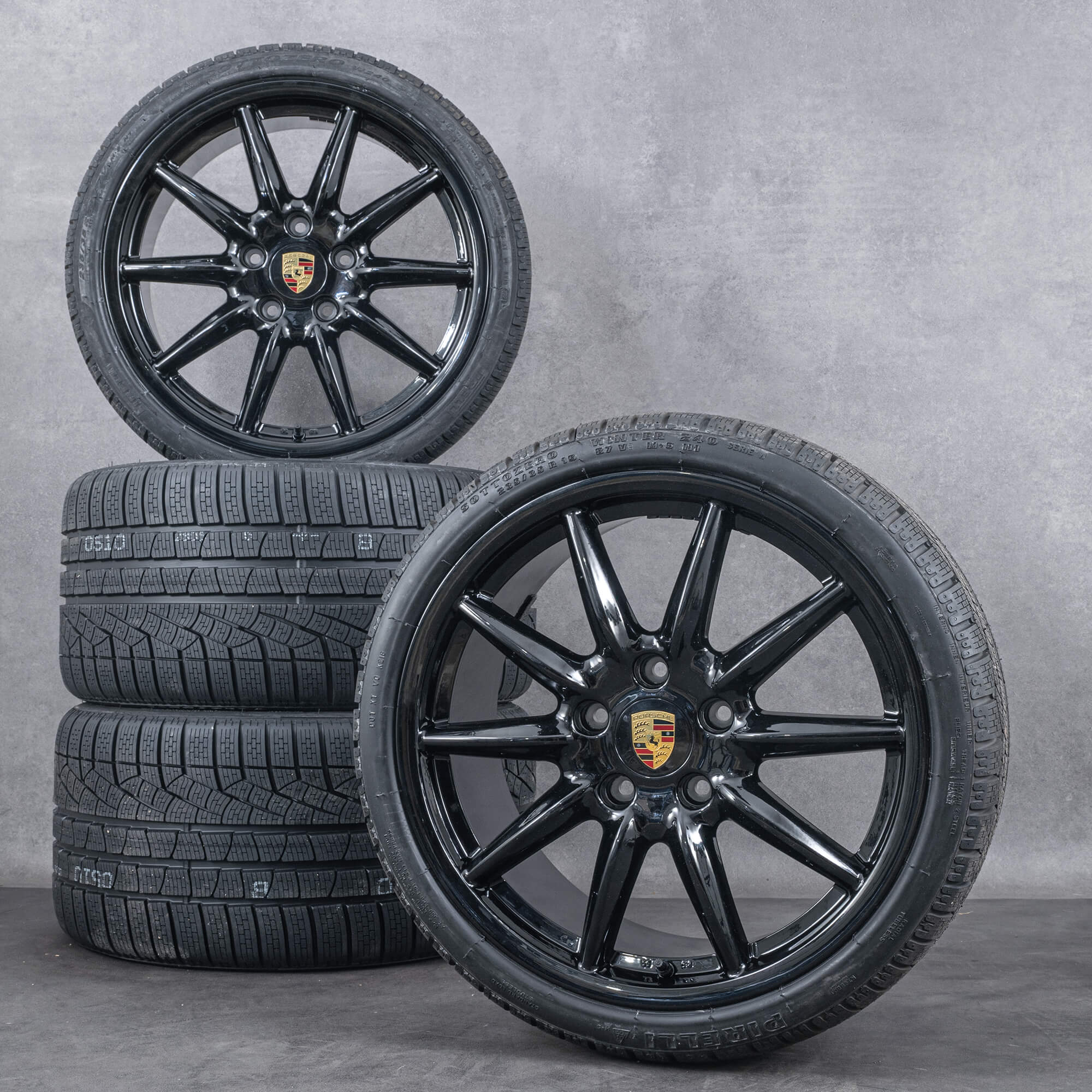 OEM Porsche 19 inch 987 Boxster Cayman rims summer wheels tires NEW