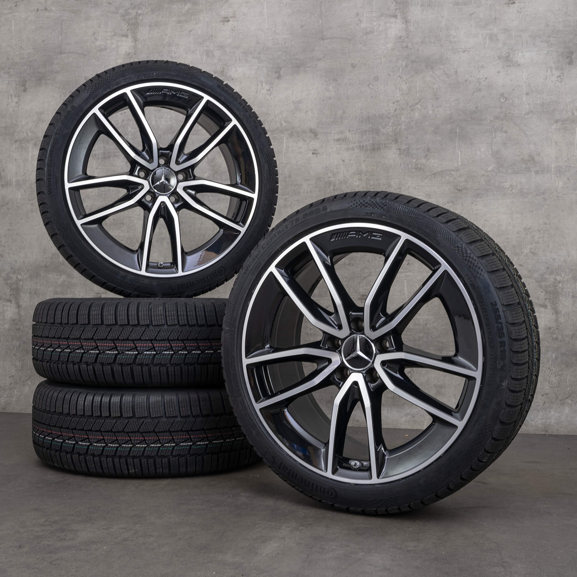 Mercedes Benz 19 inch AMG rims C43 C450 Sport W205 C205 A205 S205 winter wheels