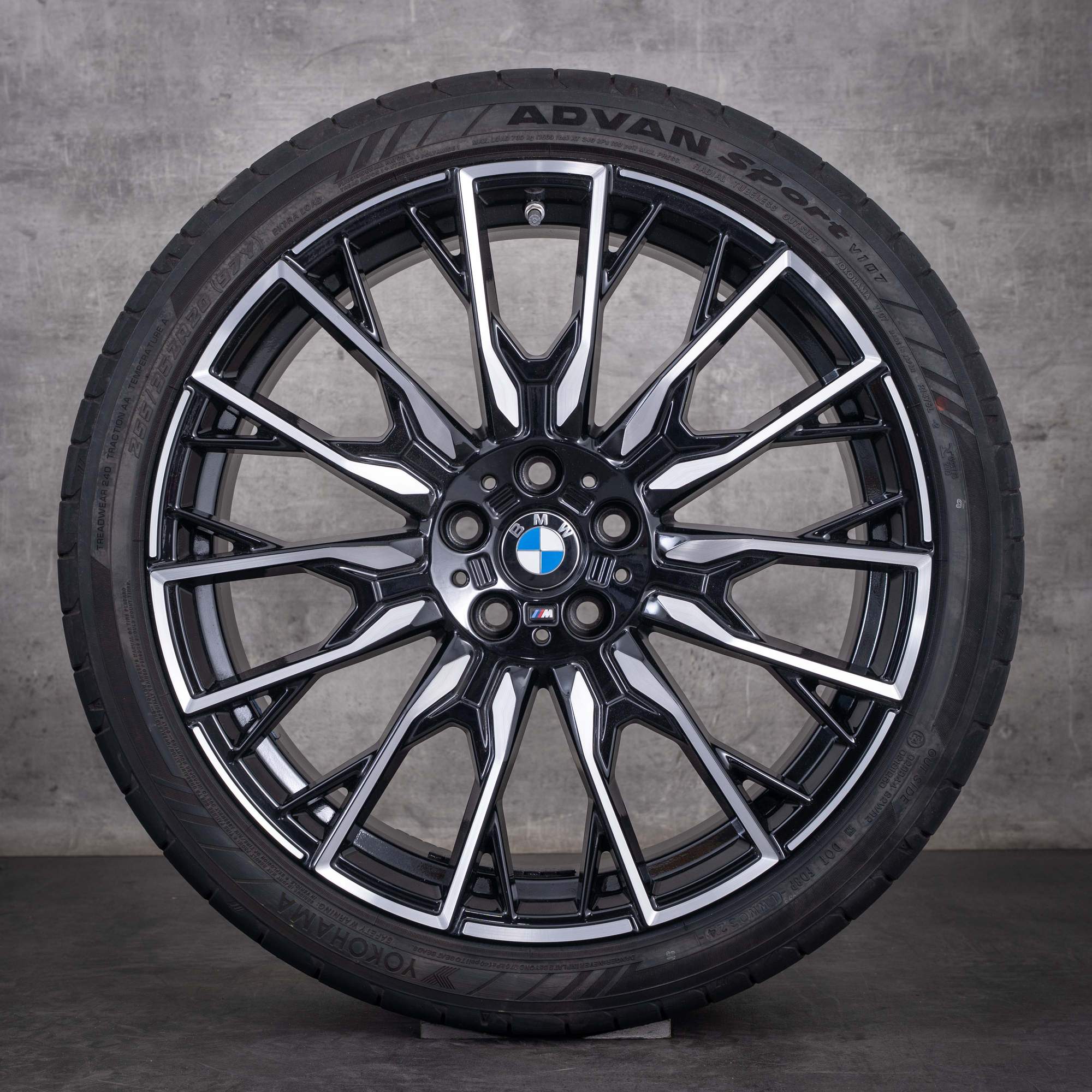 OEM BMW i4 winter wheels 20inch G26 rims Styling 868 M 5A130F0 5A130F3 diamond cut black