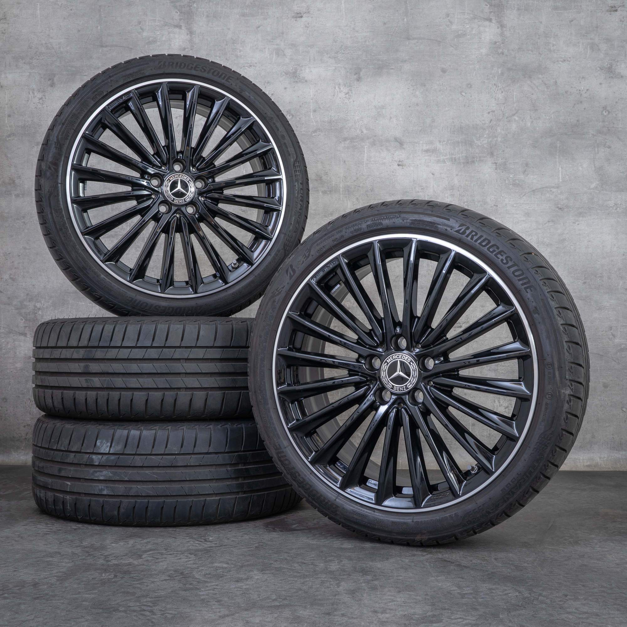 OEM Mercedes Benz A B Class CLA AMG Rims 19 inch W177 W247 C118 X118 ...