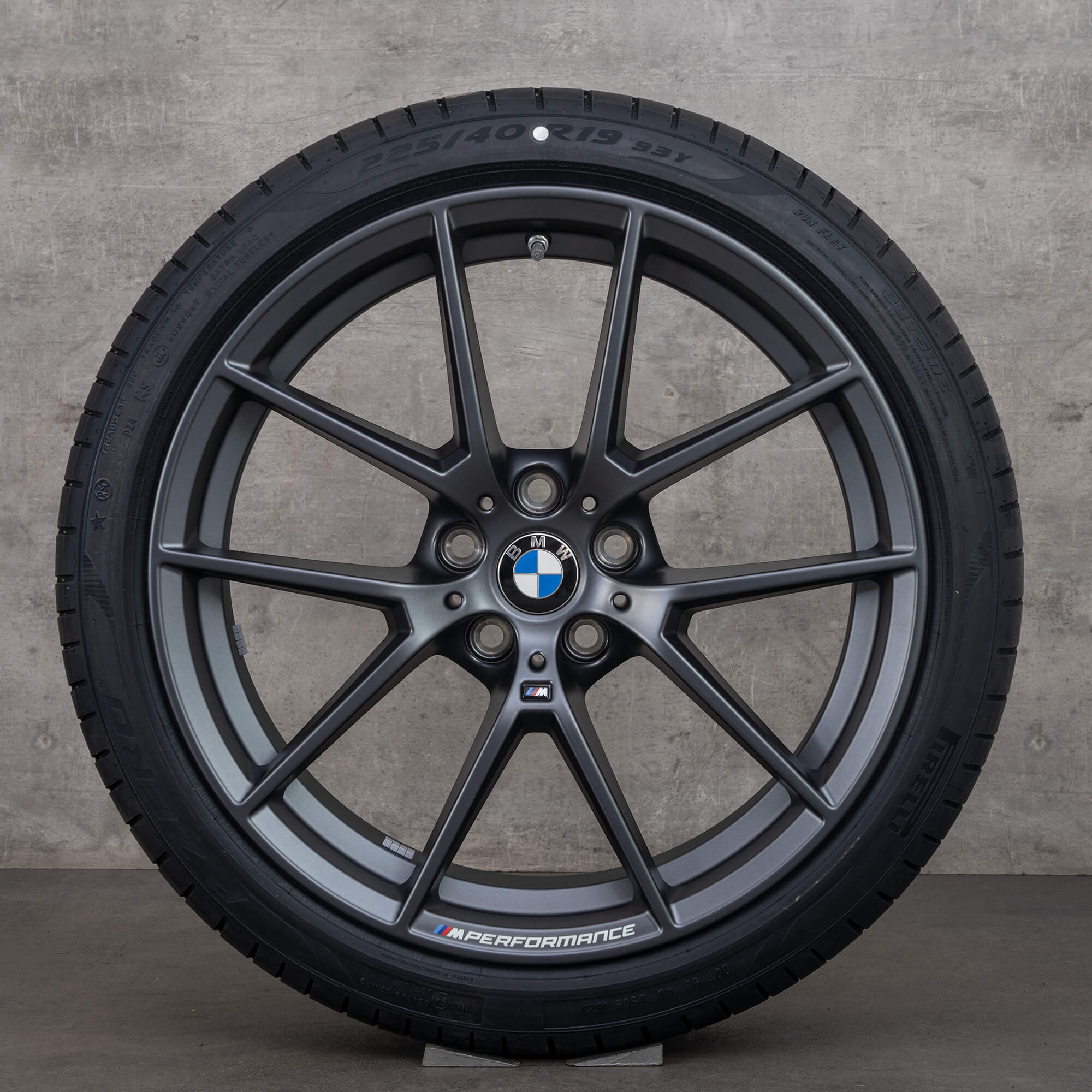 Originele BMW 2 serie 3 4 velgen 19 inch G20 G21 G22 G23 G42 Coupe zomerwielen styling 898 M 6895390 6895391 ferric grey NIEUW