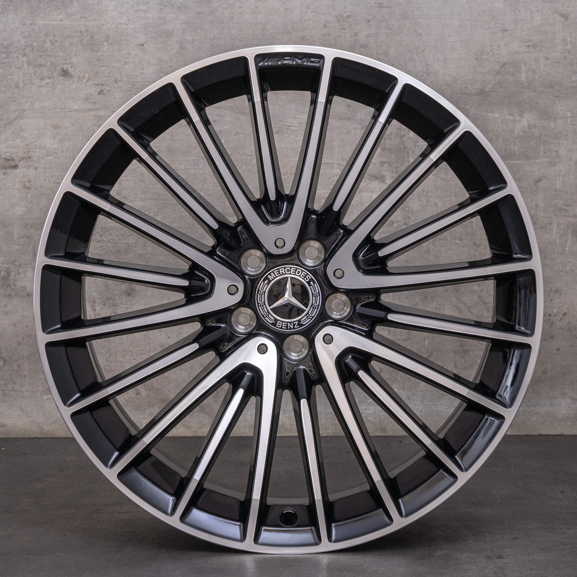 Llantas originales Mercedes Benz AMG CLS 53 4Matic 20 pulgadas C257 A2574014200 A2574014300 negro alto brillo torneado