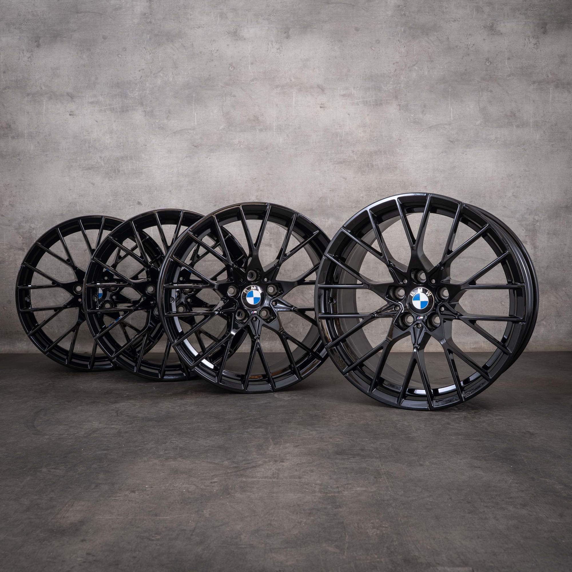 Originální disky BMW M2 19 palců model F87 styl 788 M 8093988 8093987 barva jet black