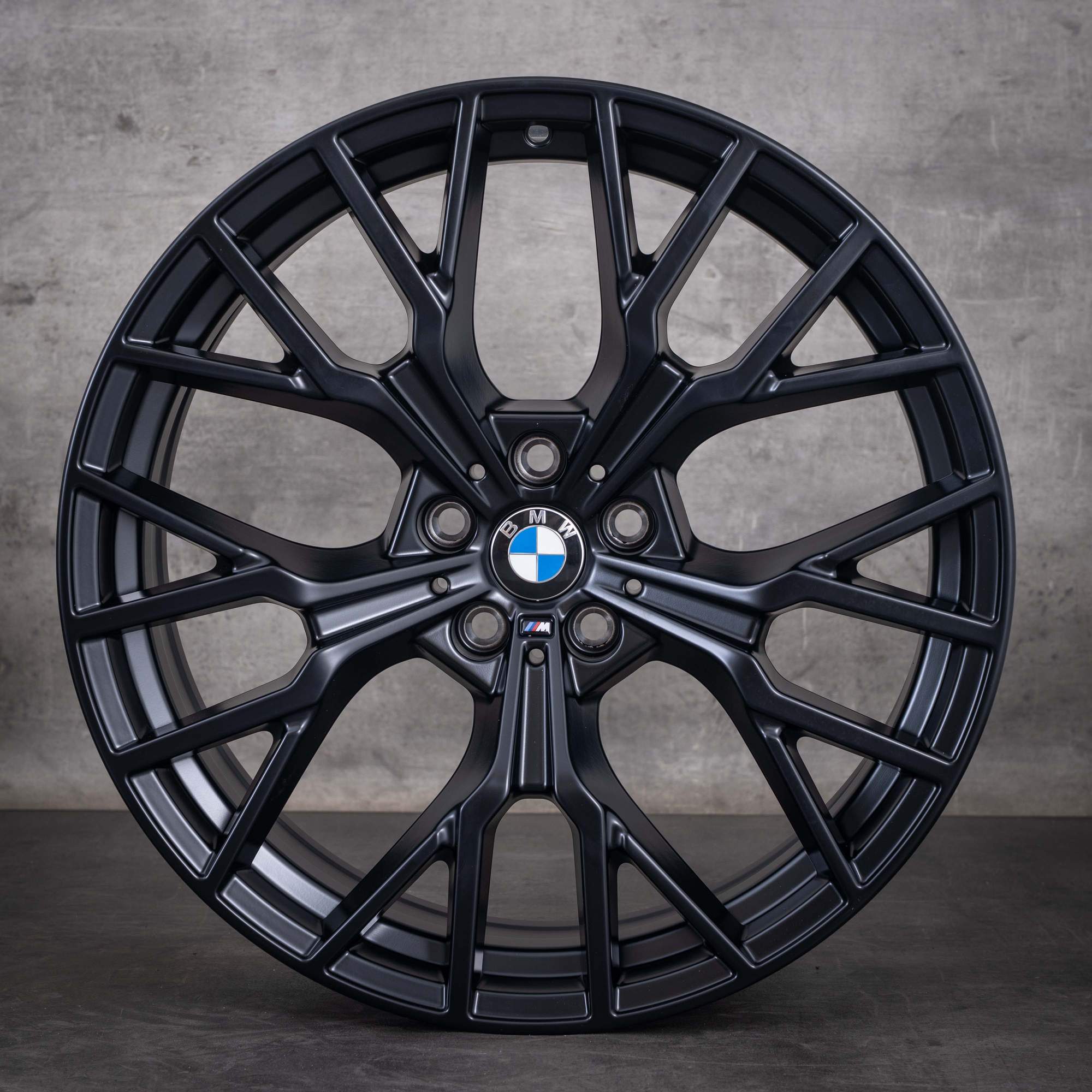 OEM BMW 7 Series i7 X3 20inch G70 G45 rims 911 M Styling 5A19DF8 5A19DF9 Jet Black Matte NEW